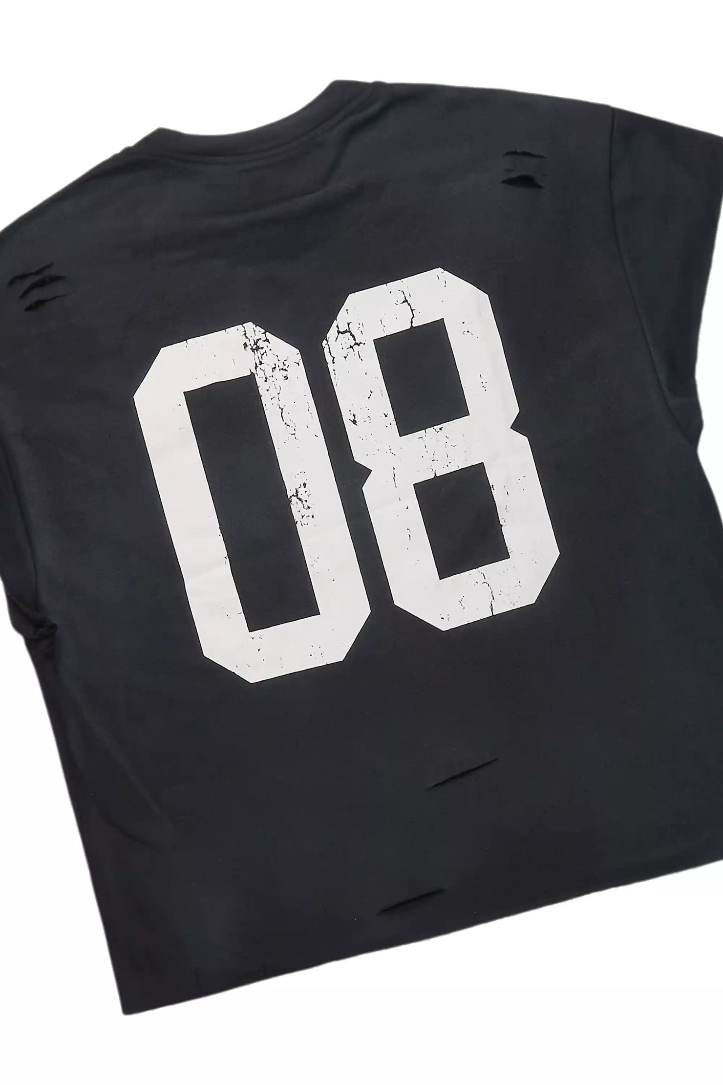 Uppercut Black T-Shirt/Short Set