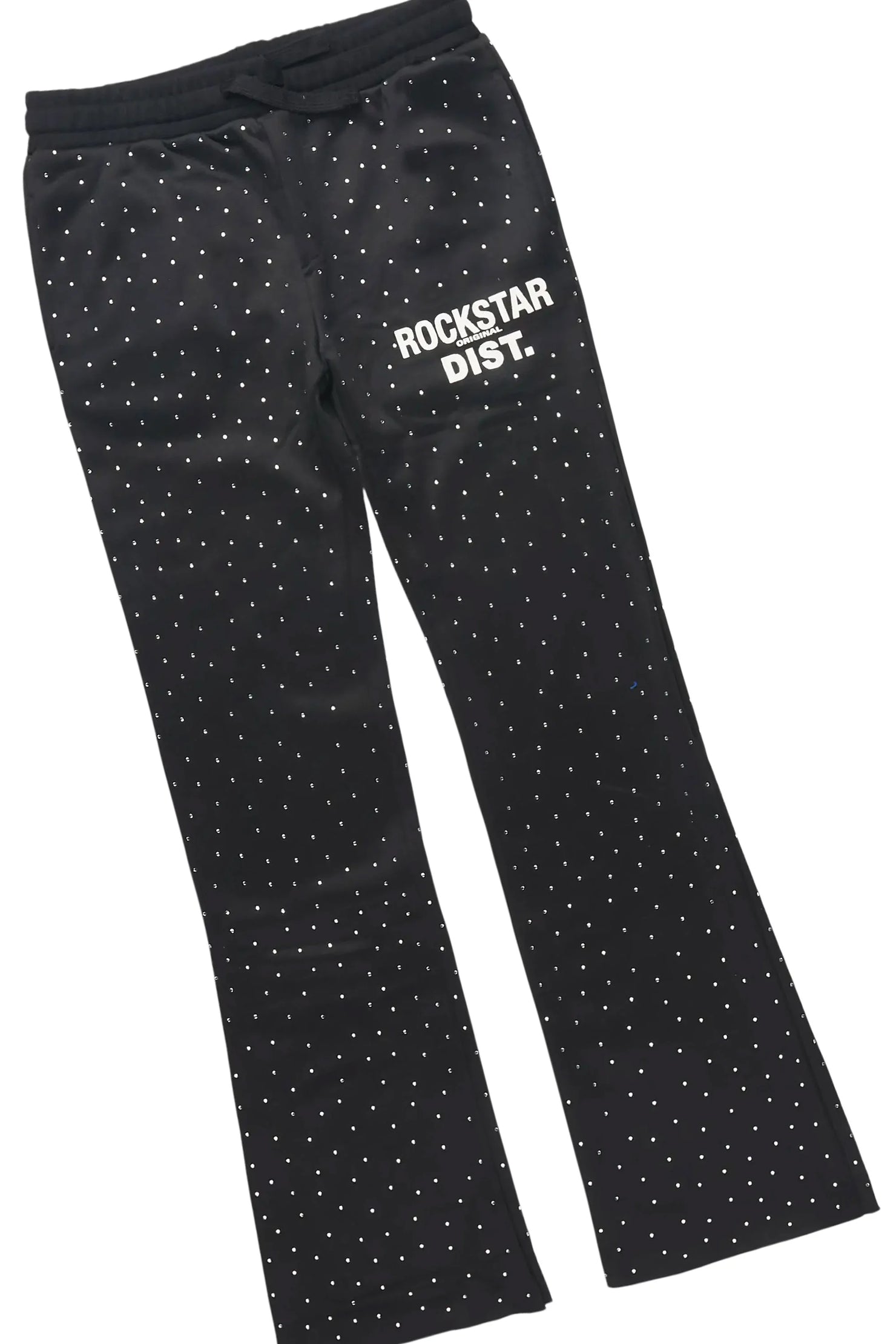 Boys Alkoen White/Black T-Shirt Pant Set