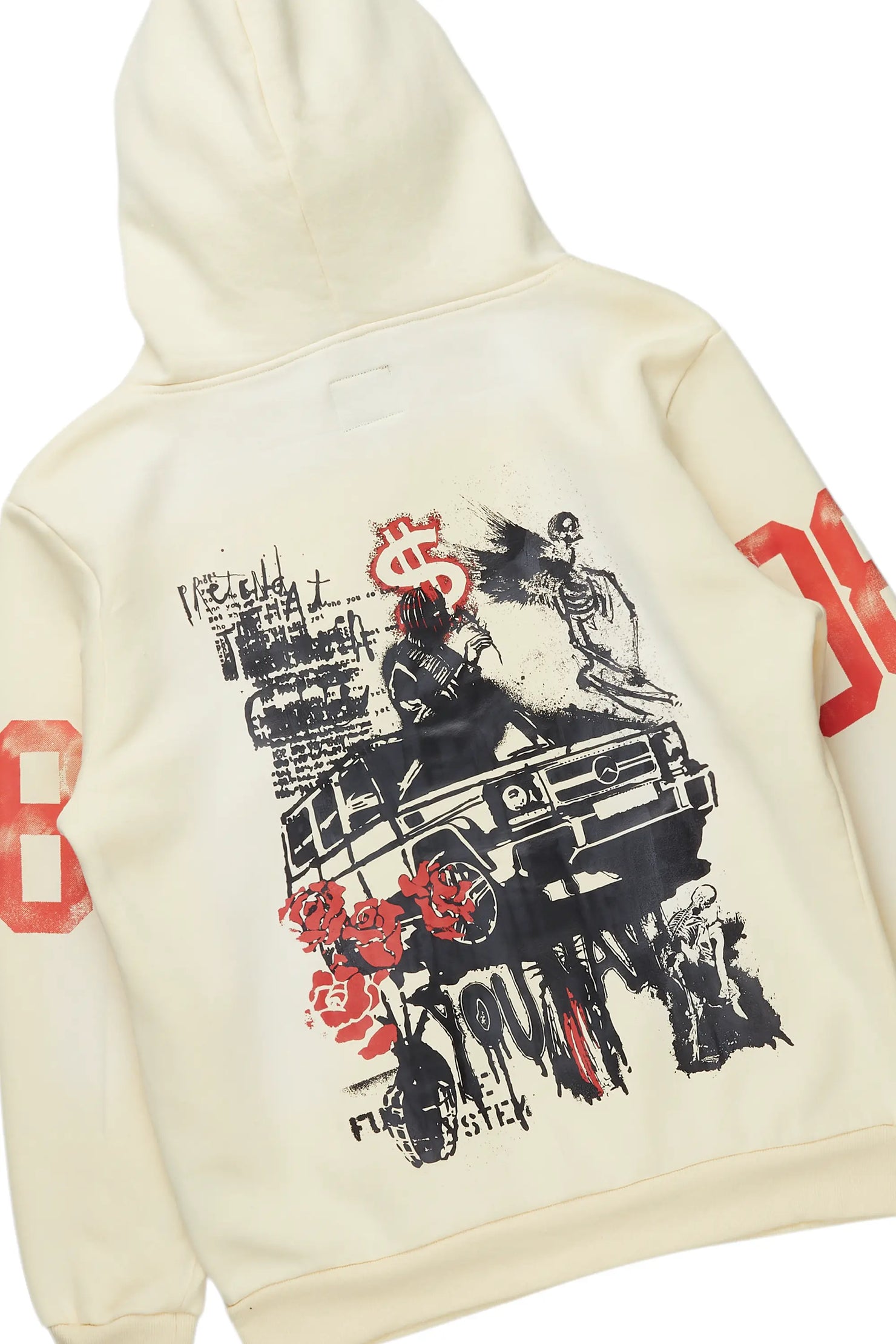 Grill Sand Hoodie/Baggy Fit Jean Bundle