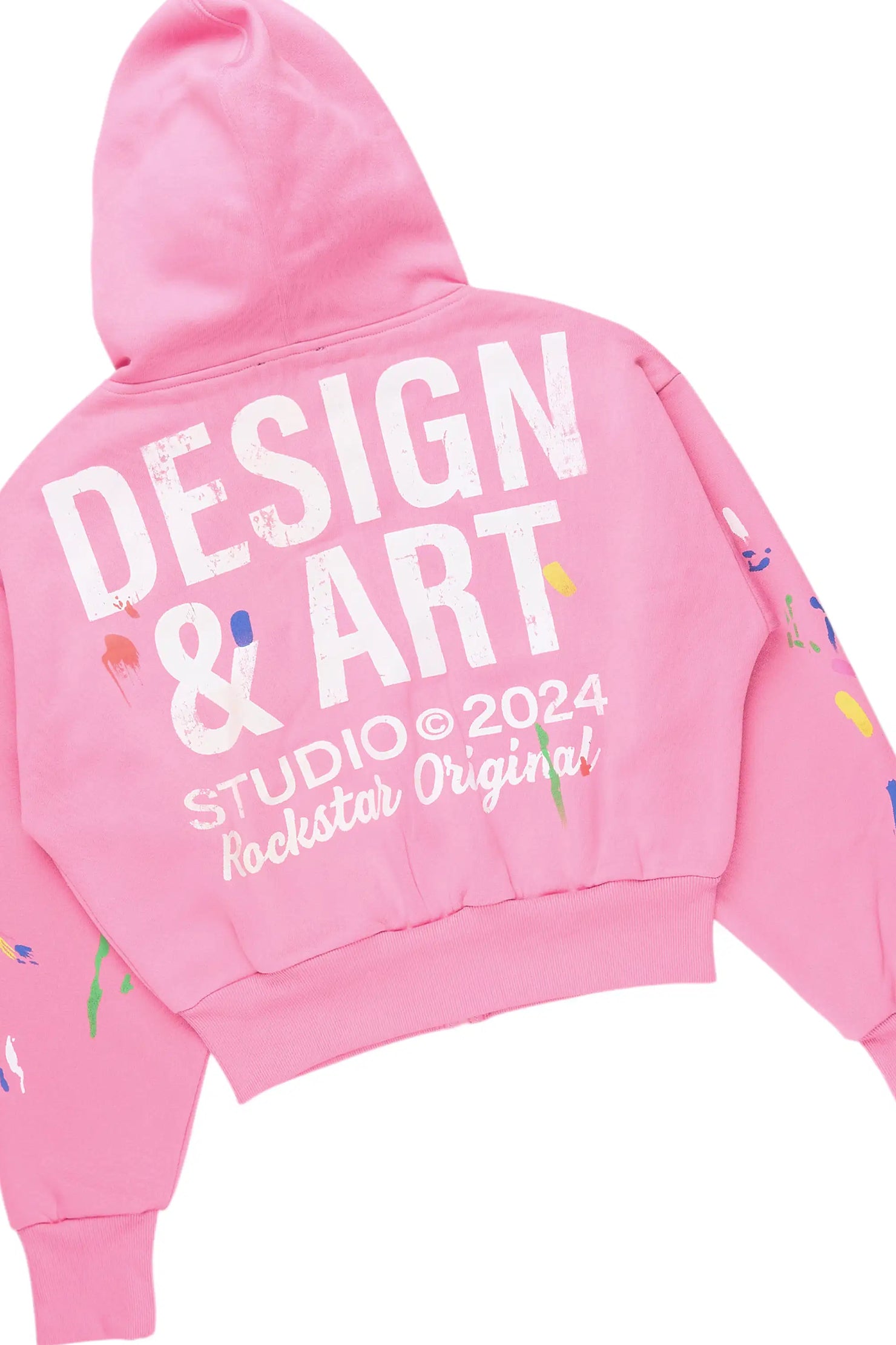 Kristiane Pink Crop Super Stacked Trackset