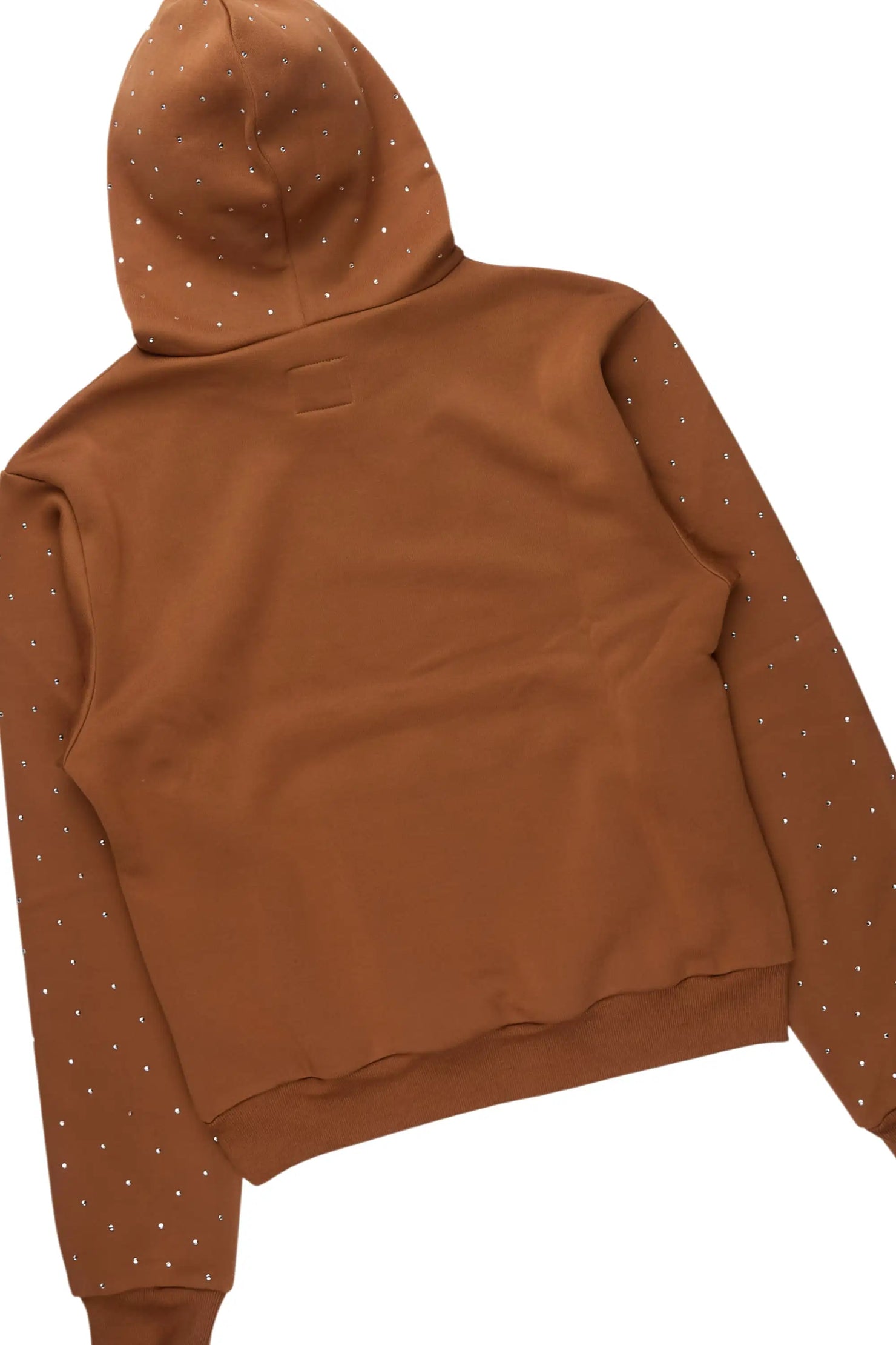 Shamoney Brown Rhinestone Stacked Track Set