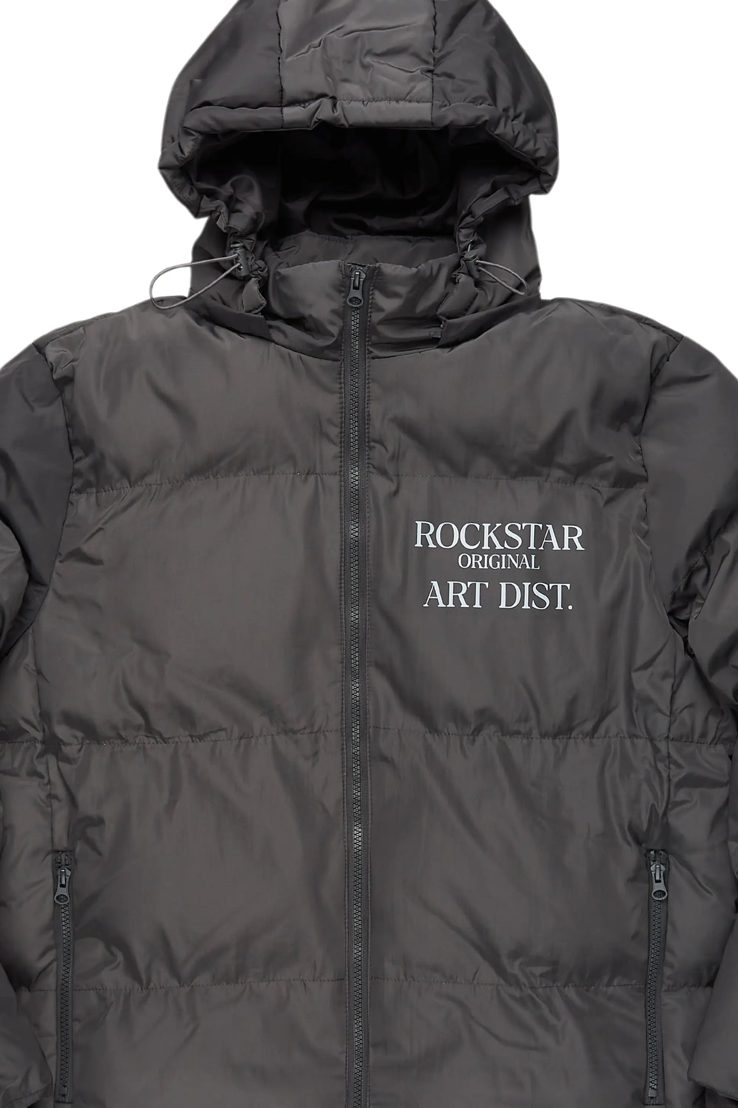 Briggs Charcoal Graphic Puffer