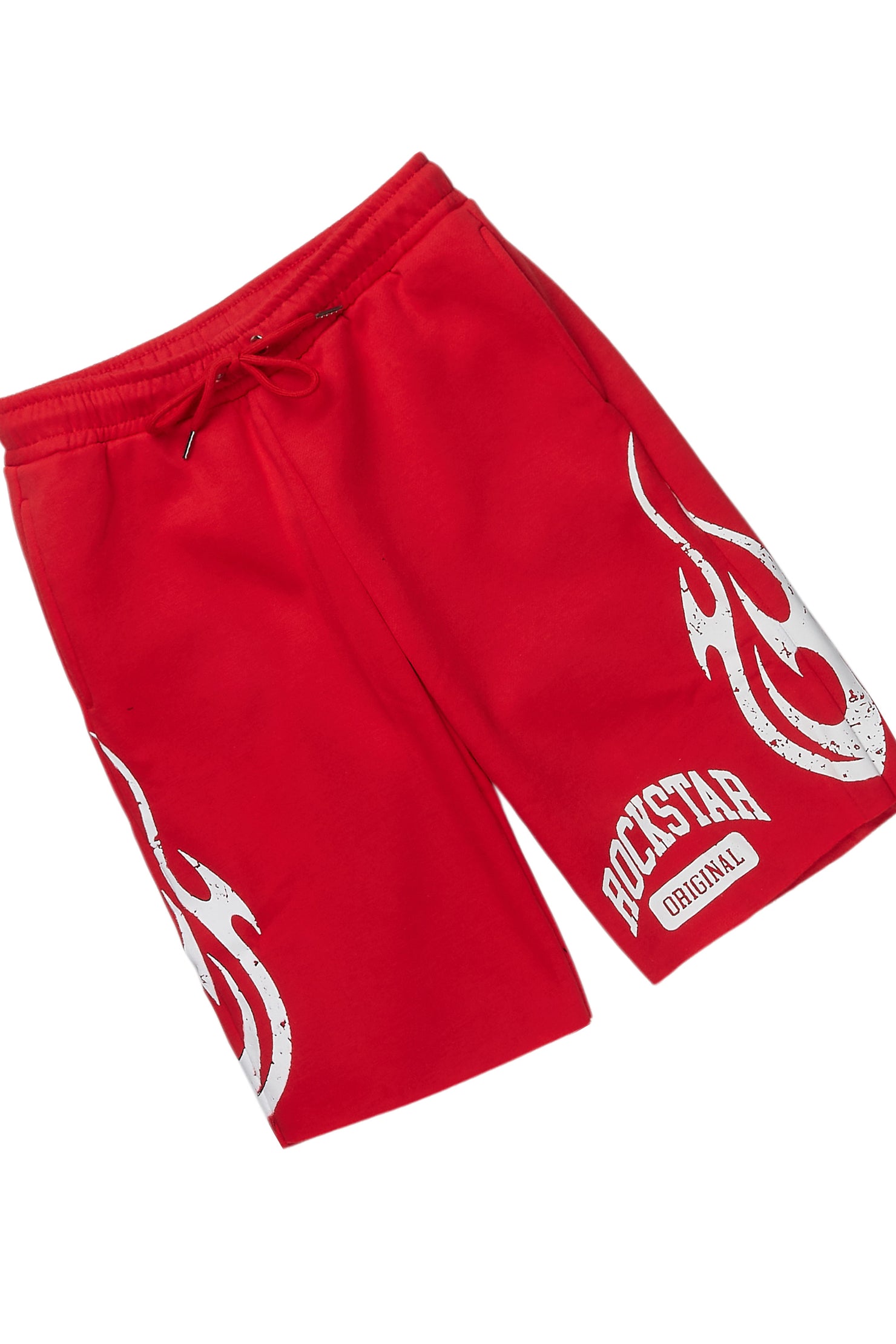 Boys Members Red T-Shirt/Short Set