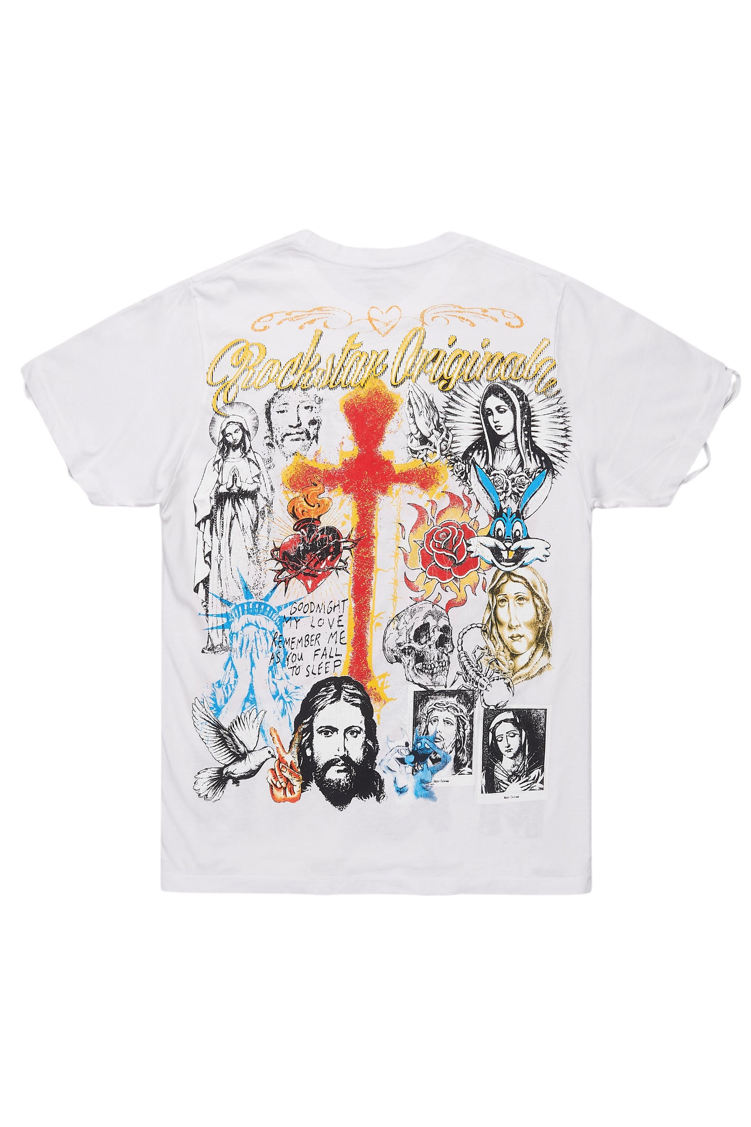 Axion White Graphic T-Shirt