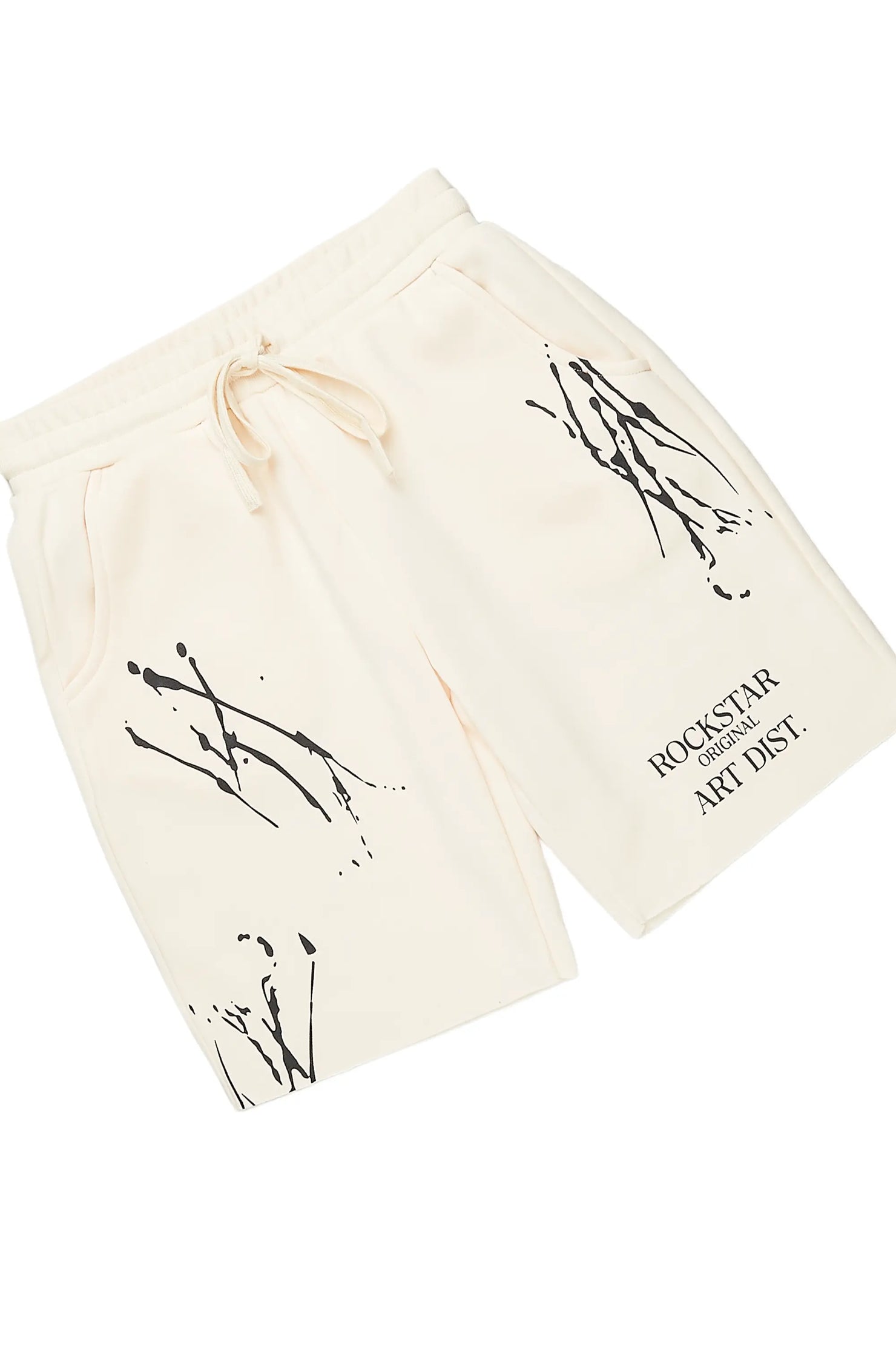 Destinee Ivory Zip Up Short Set