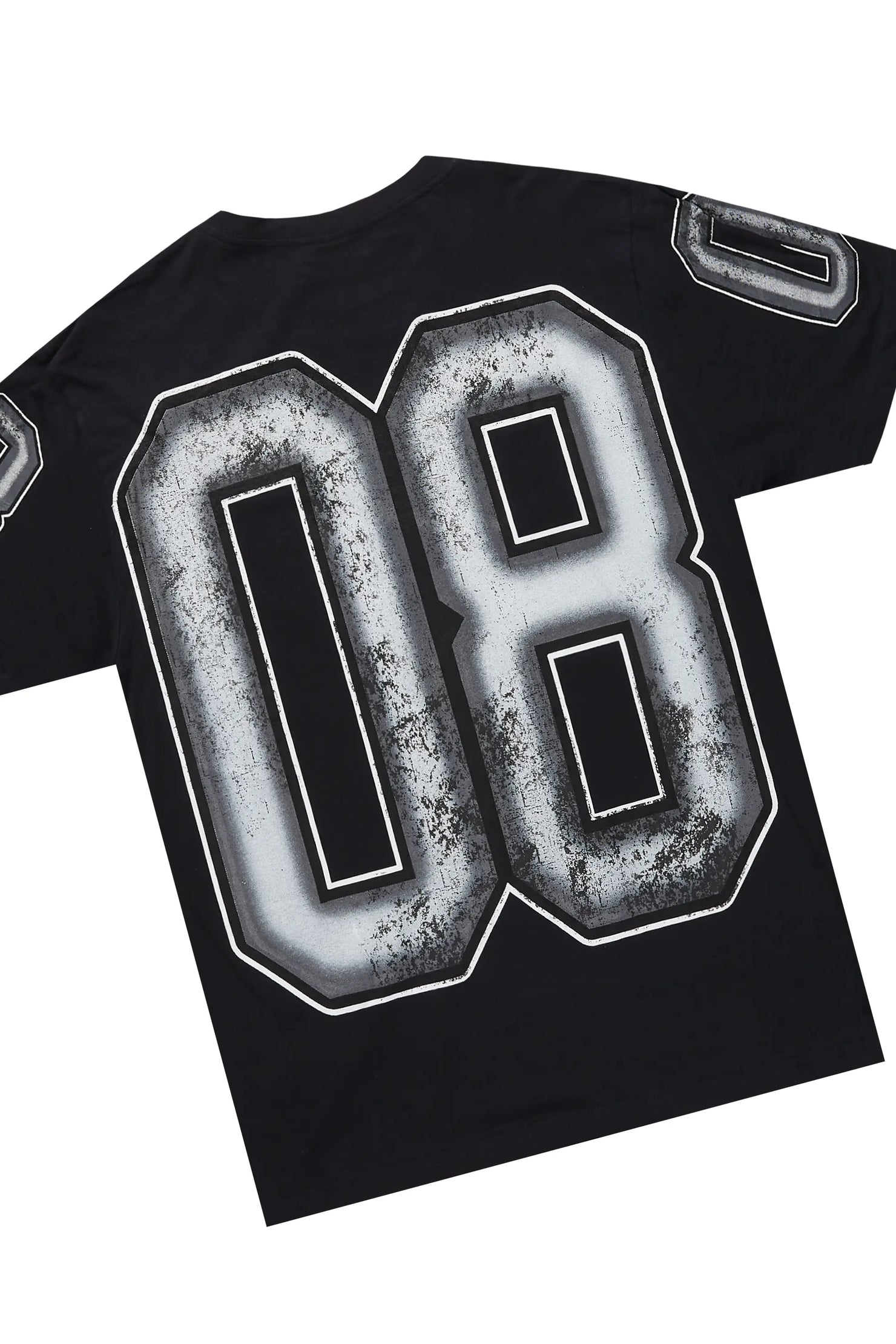 Fields Black/Grey T-Shirt/Baggy Stacked Track Set