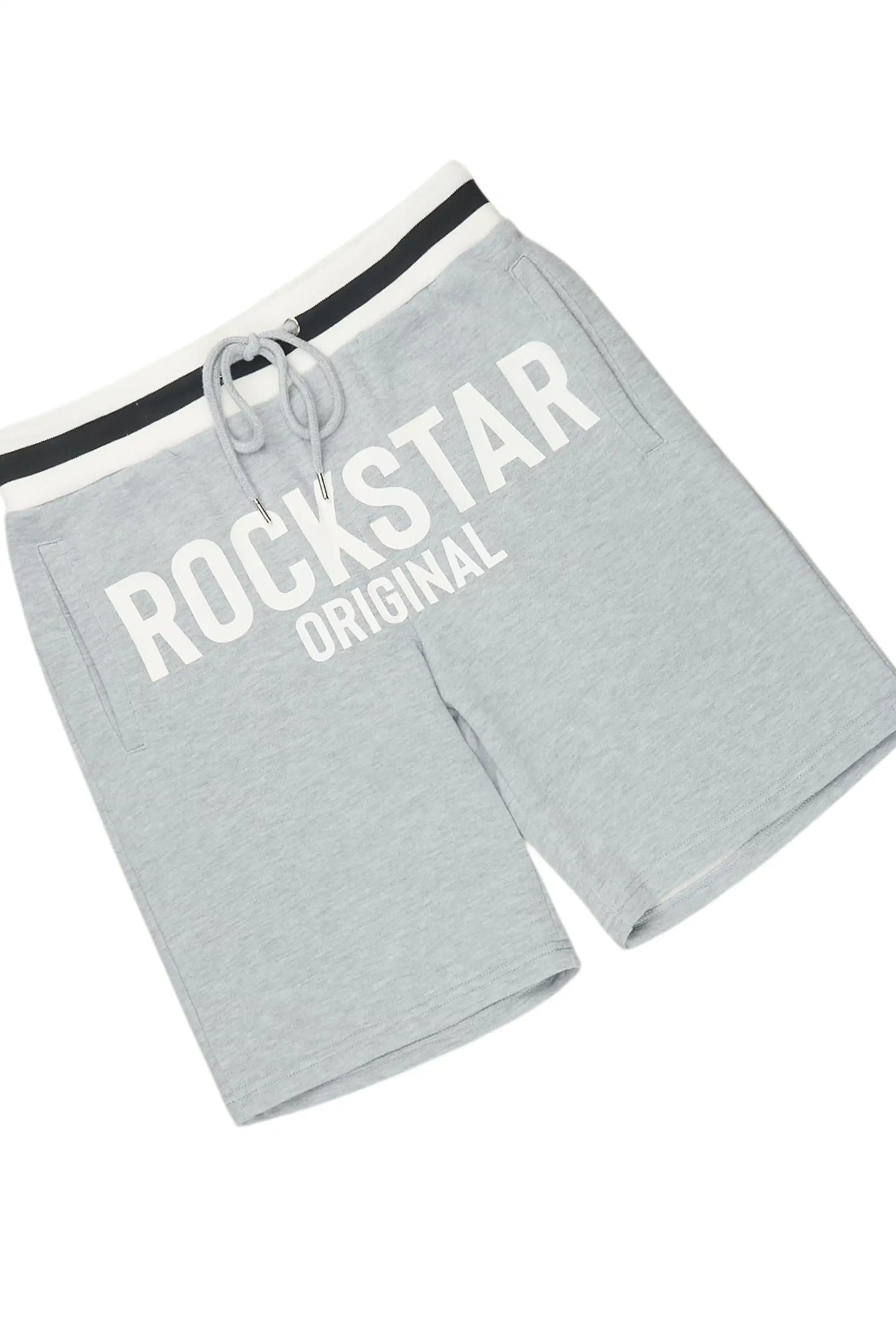 Sana White/Grey Short Set