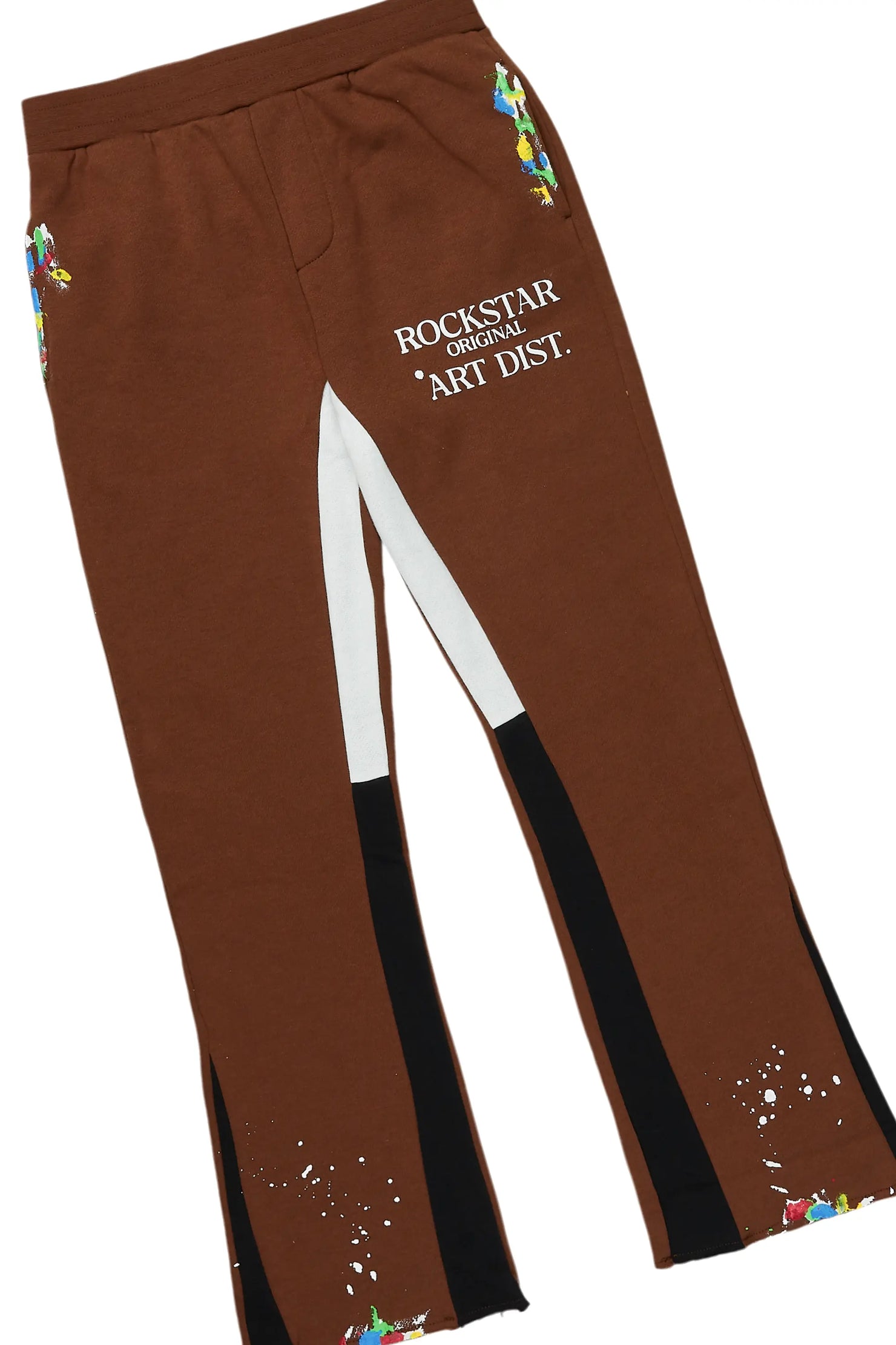 Boys Palmer Brown Stacked Track Set