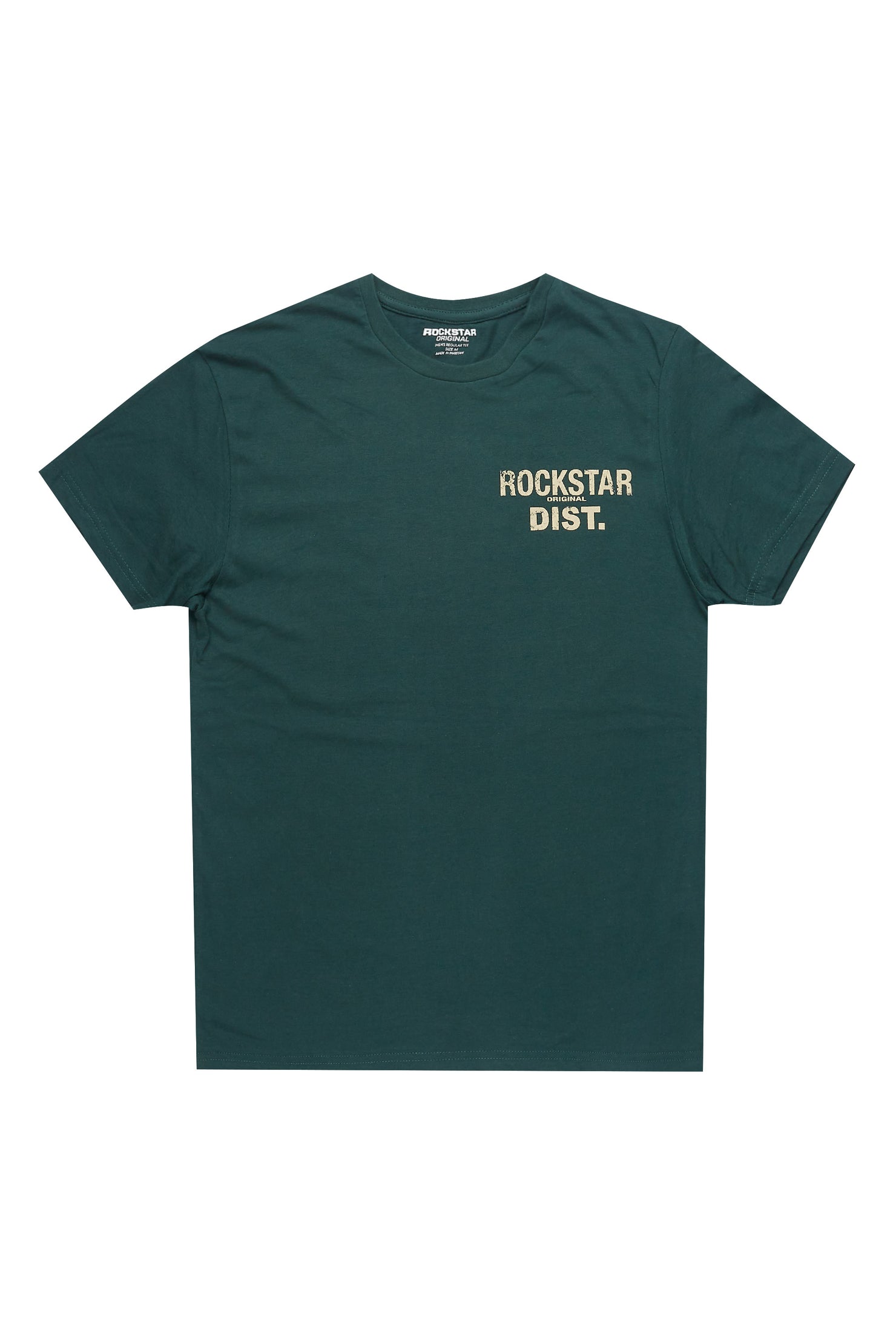 Lake Army/Beige Graphic T-Shirt