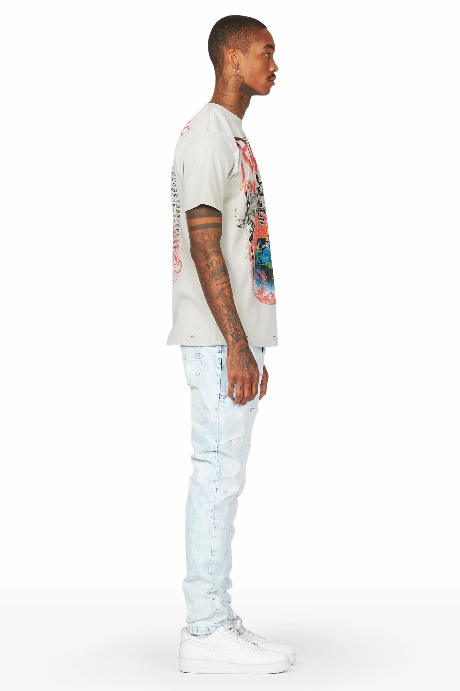 Milo Beach Blue Stretch Jean