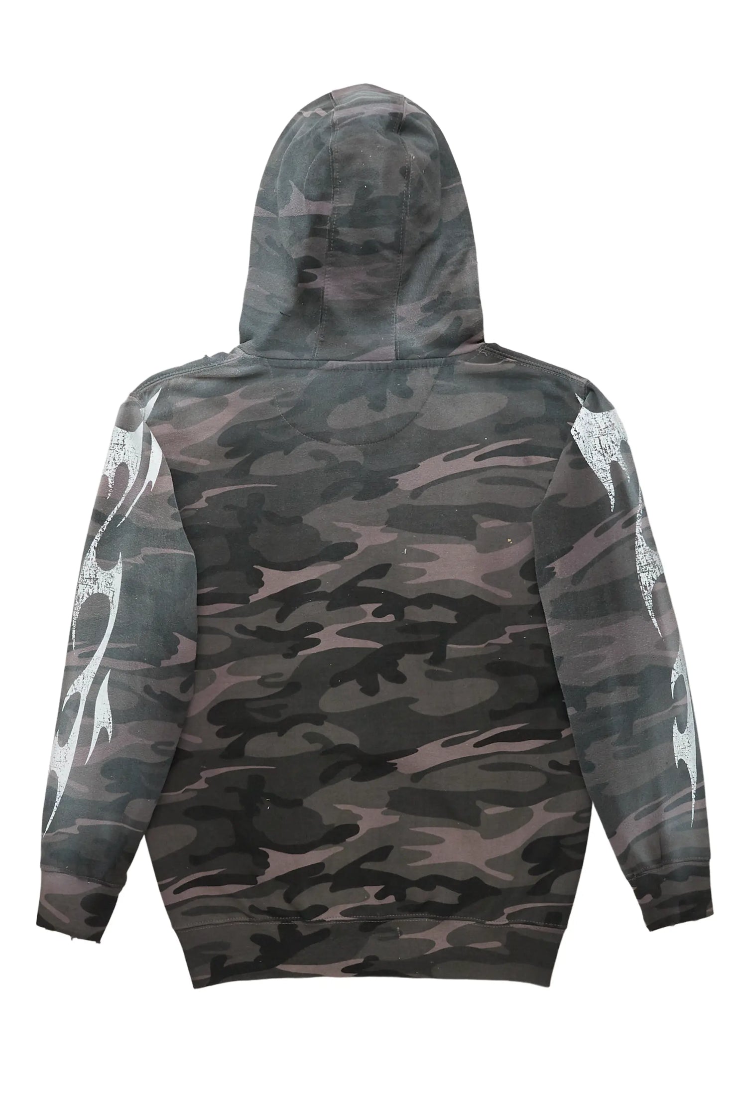 Vachel Black Graphic Hoodie