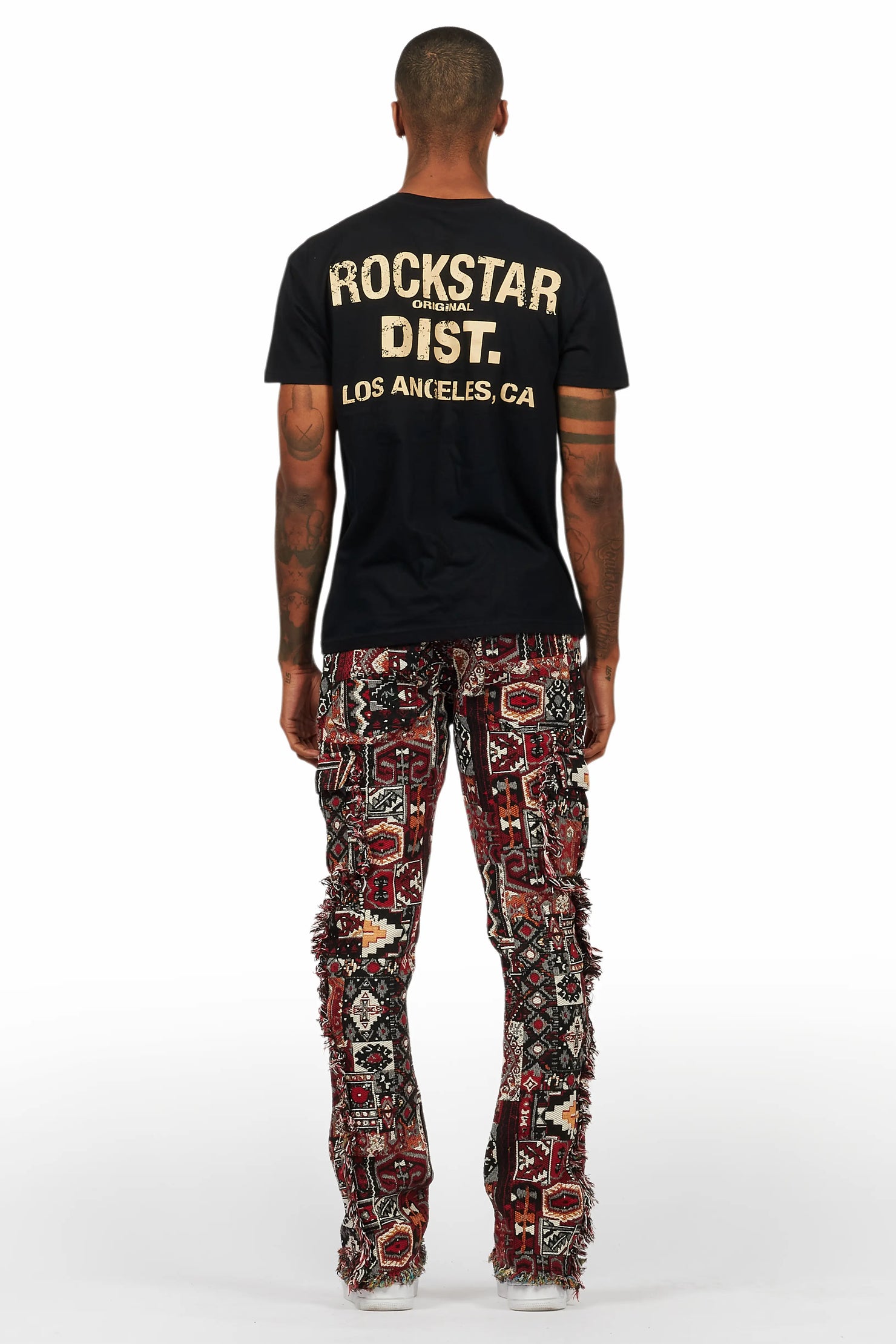 Lake Black/Beige T-Shirt/Tapestry Jean Bundle