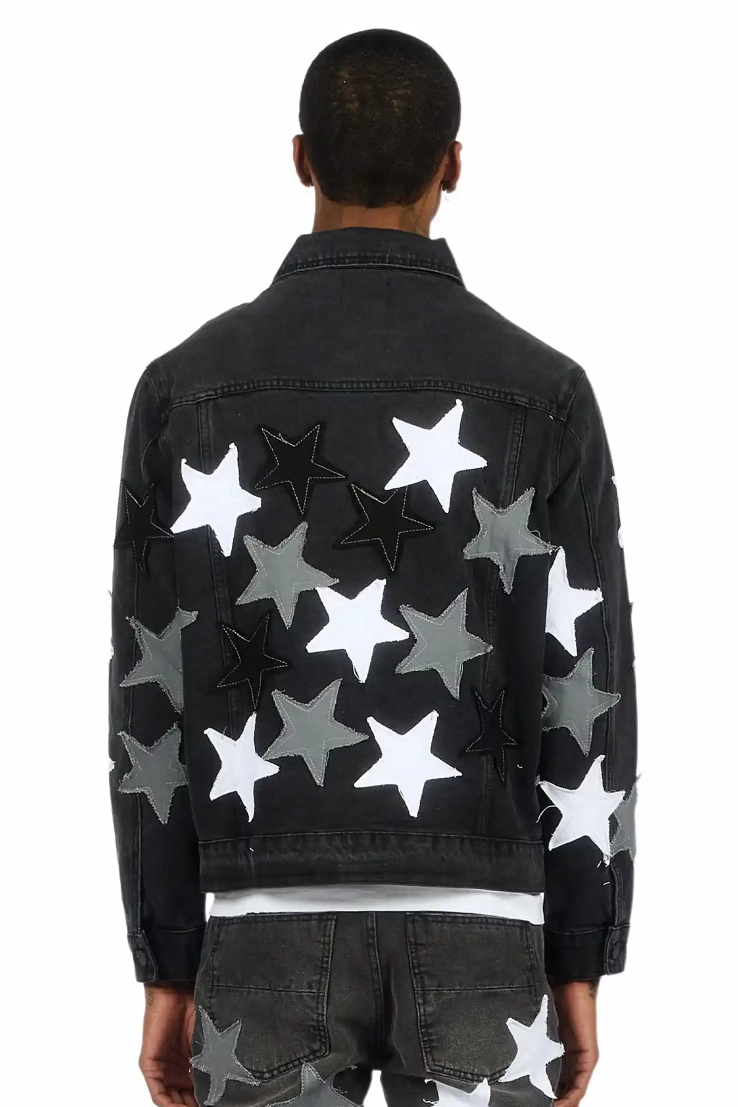 Starlane Black Denim Jacket