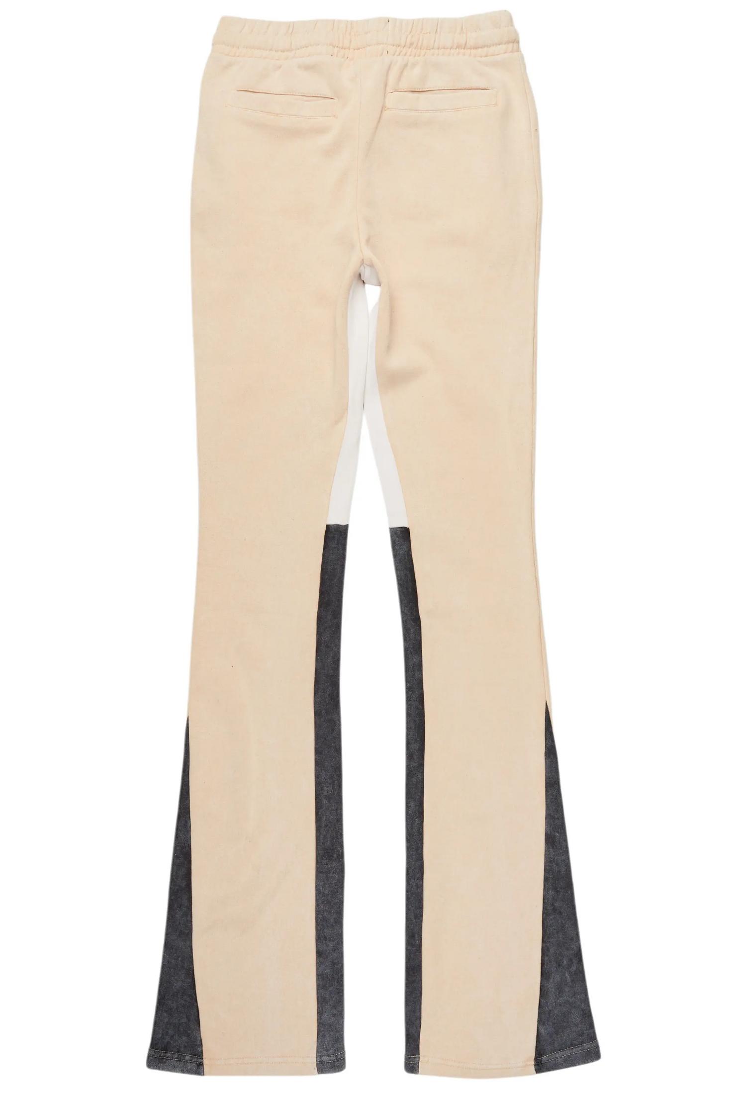 Dineshai Vintage Sand Stacked Track Pant