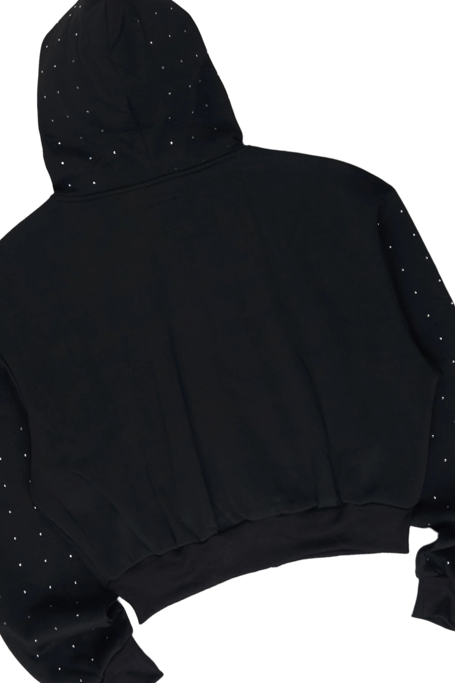Tyona Black Rhinestone Short Set