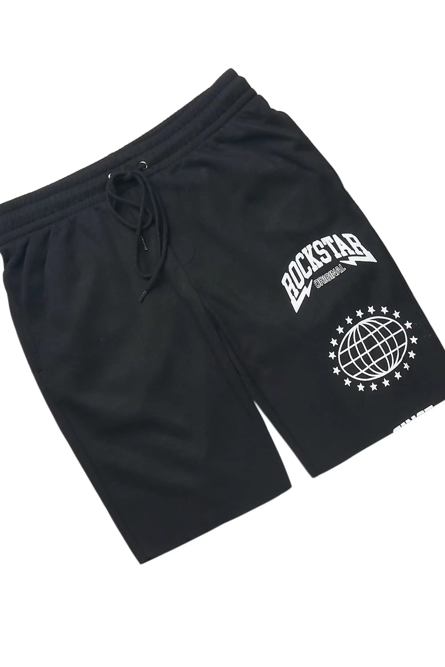 Shymeria White/Black T-Shirt Short Set