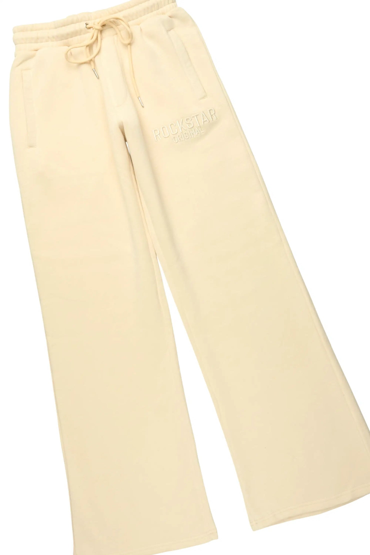 Alpha Beige Hoodie/Baggy Track Pant Set