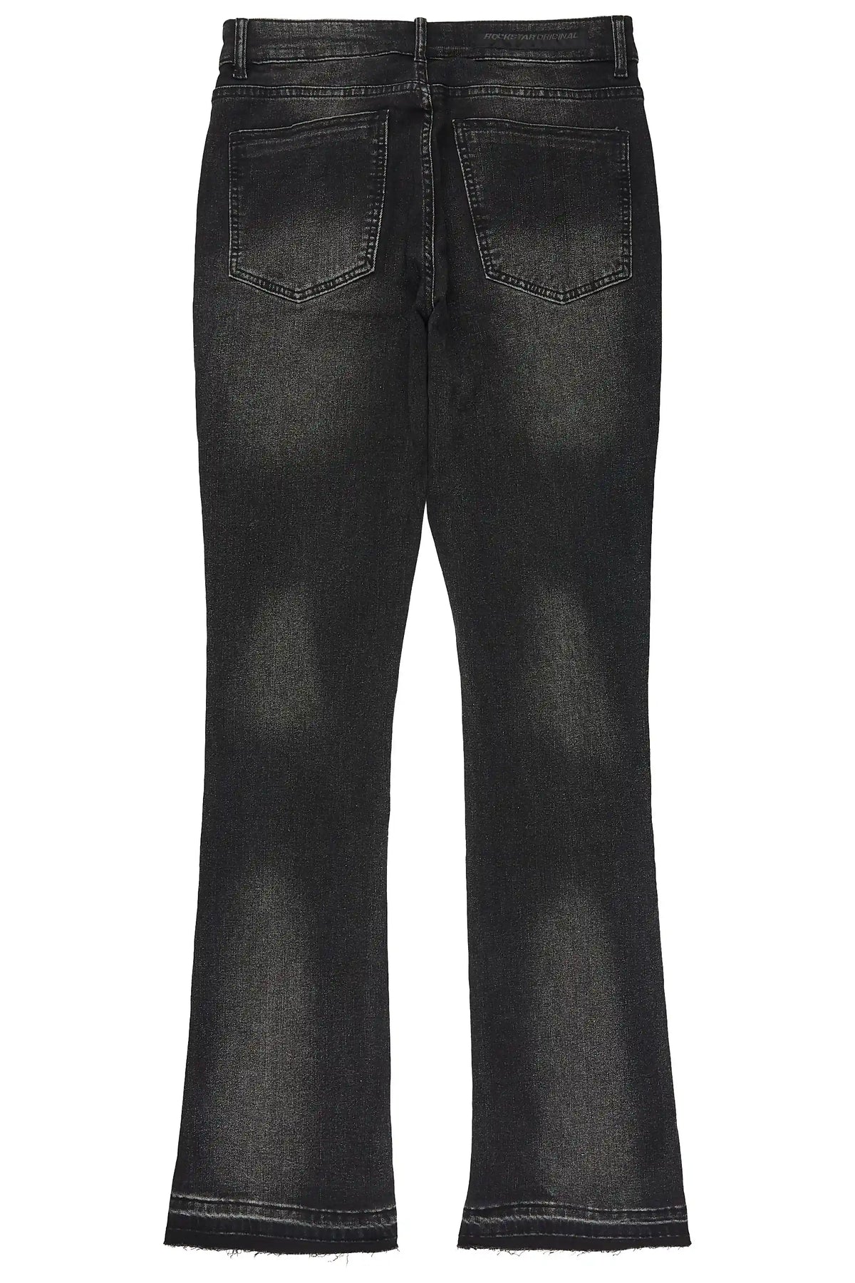 Belnav Black Stacked Jean