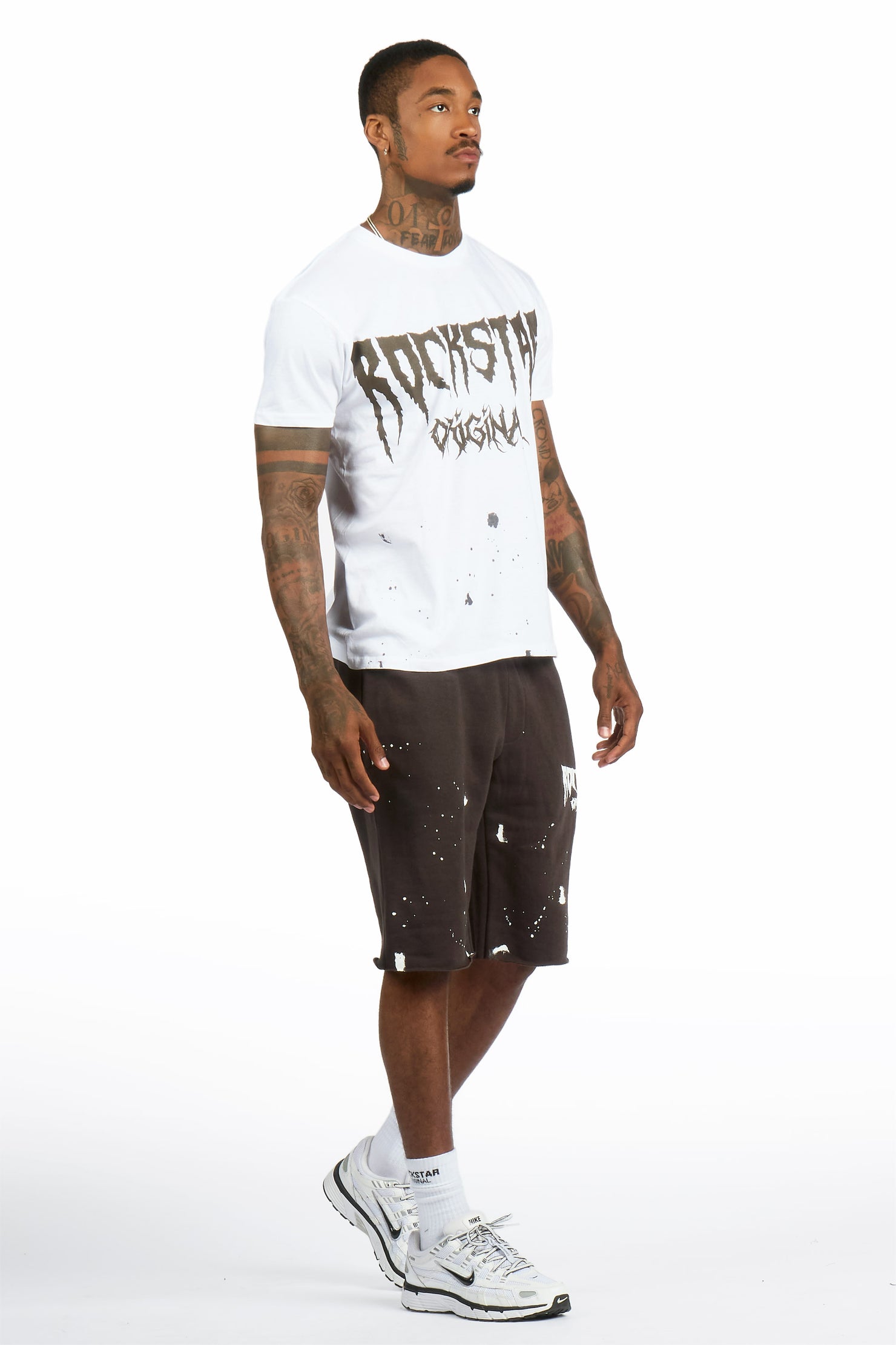 Twinkle White/Iron T-Shirt/Short Set