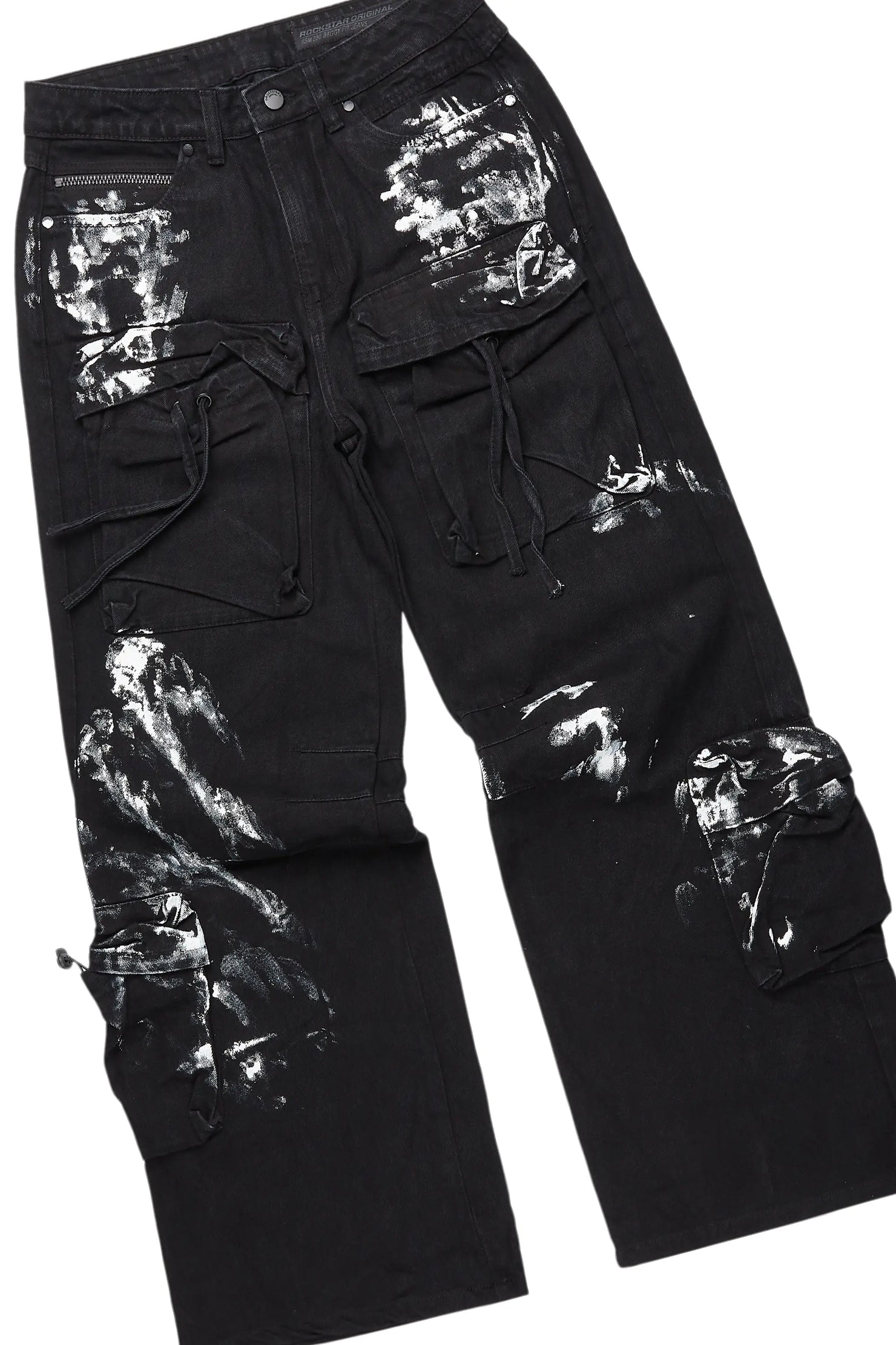 Schmear Black/White Hoodie/Baggy Fit Jean Bundle