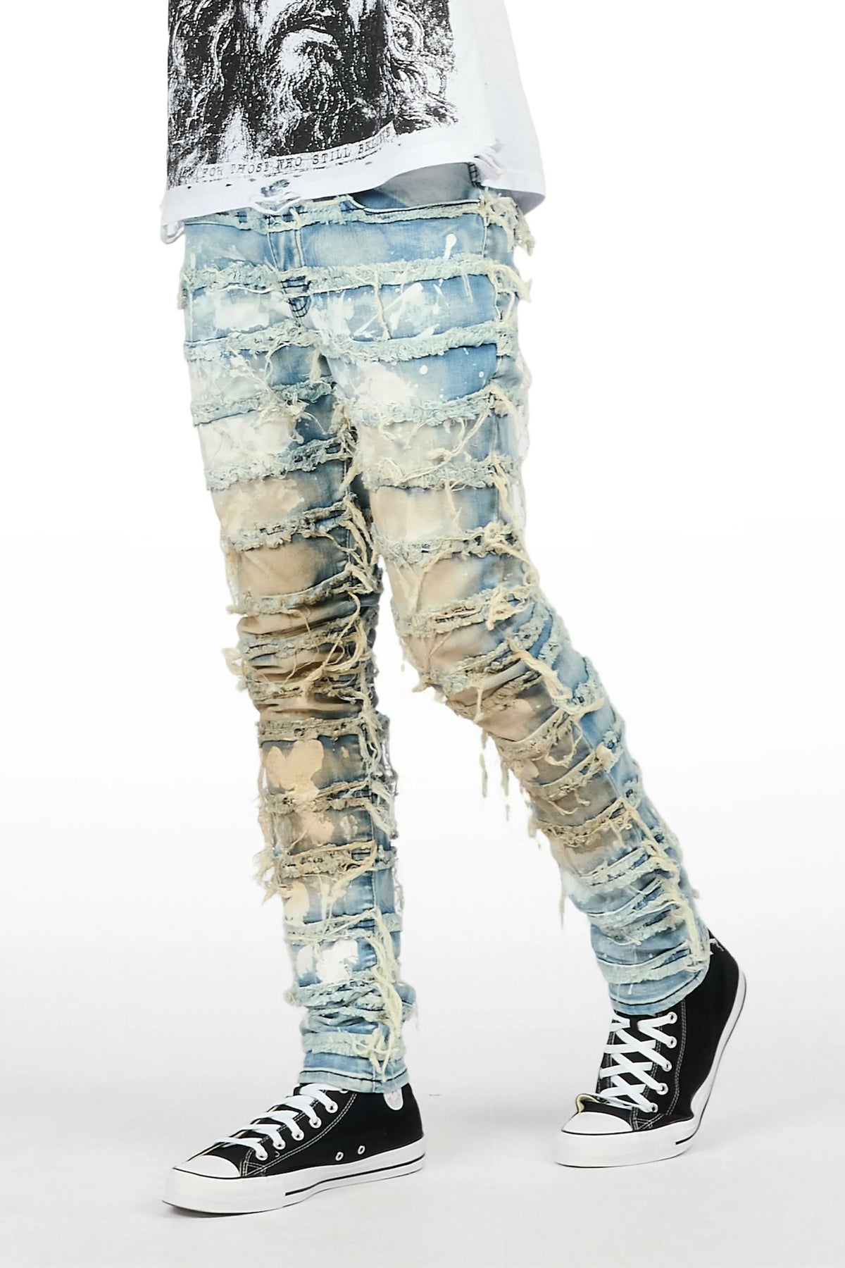 Garson Light Wash Skinny Fit Jean