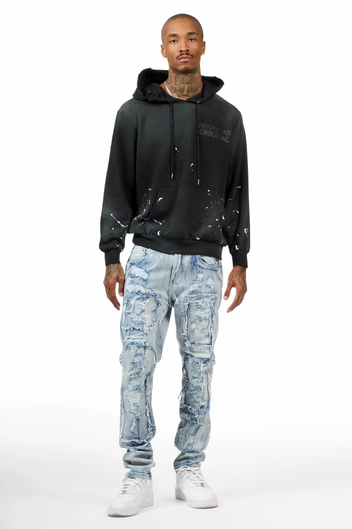 Eryl Ice Blue Slim Fit Jean