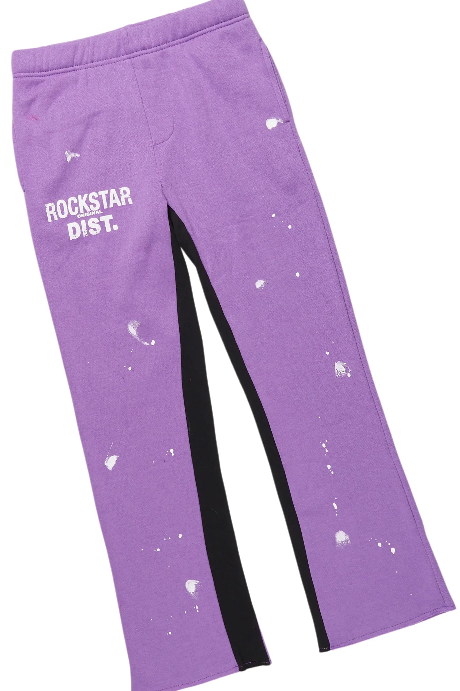 Boys Raffer Purple Baggy Fit Pant Set