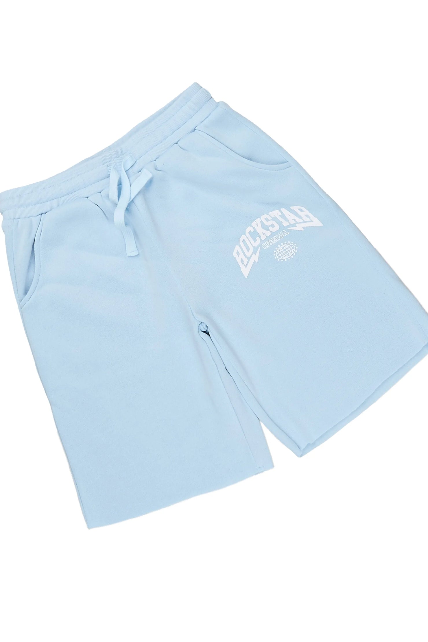 Boys Stori Baby Blue T-Shirt Short Set