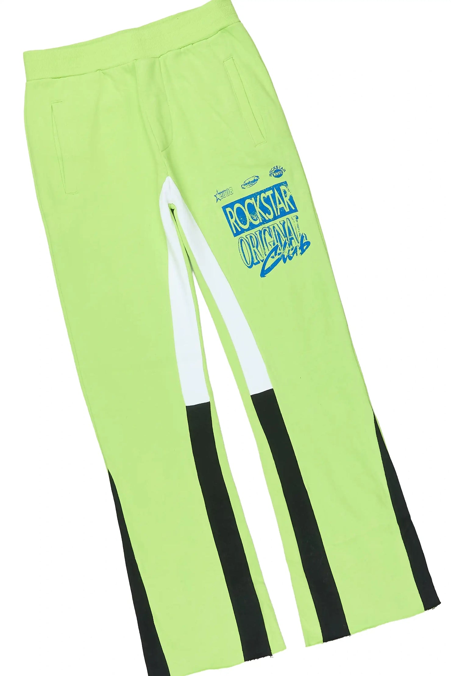 Boys Rylok Neon Yellow/Navy Hoodie Track Set