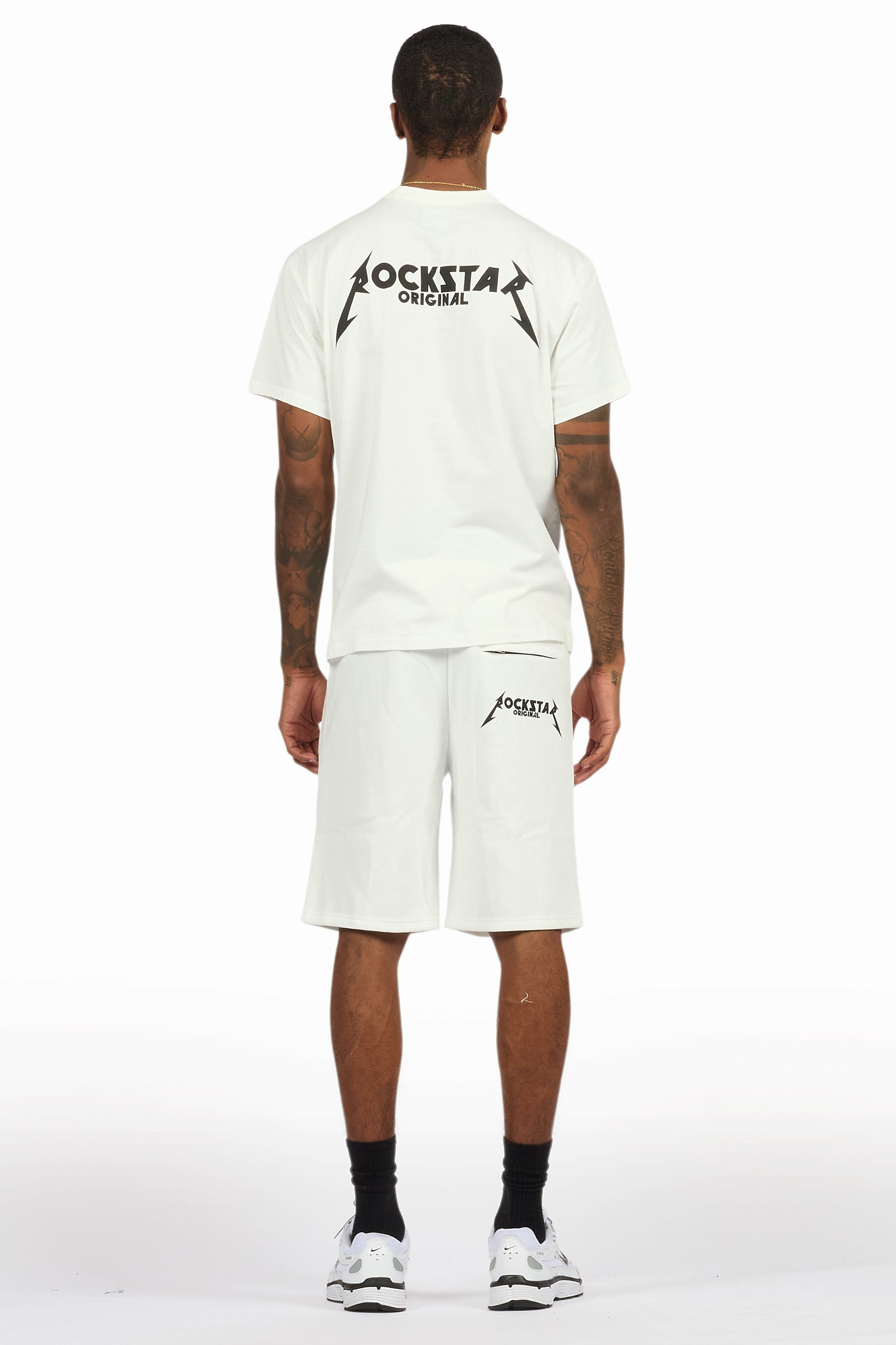 Buck White Short Set