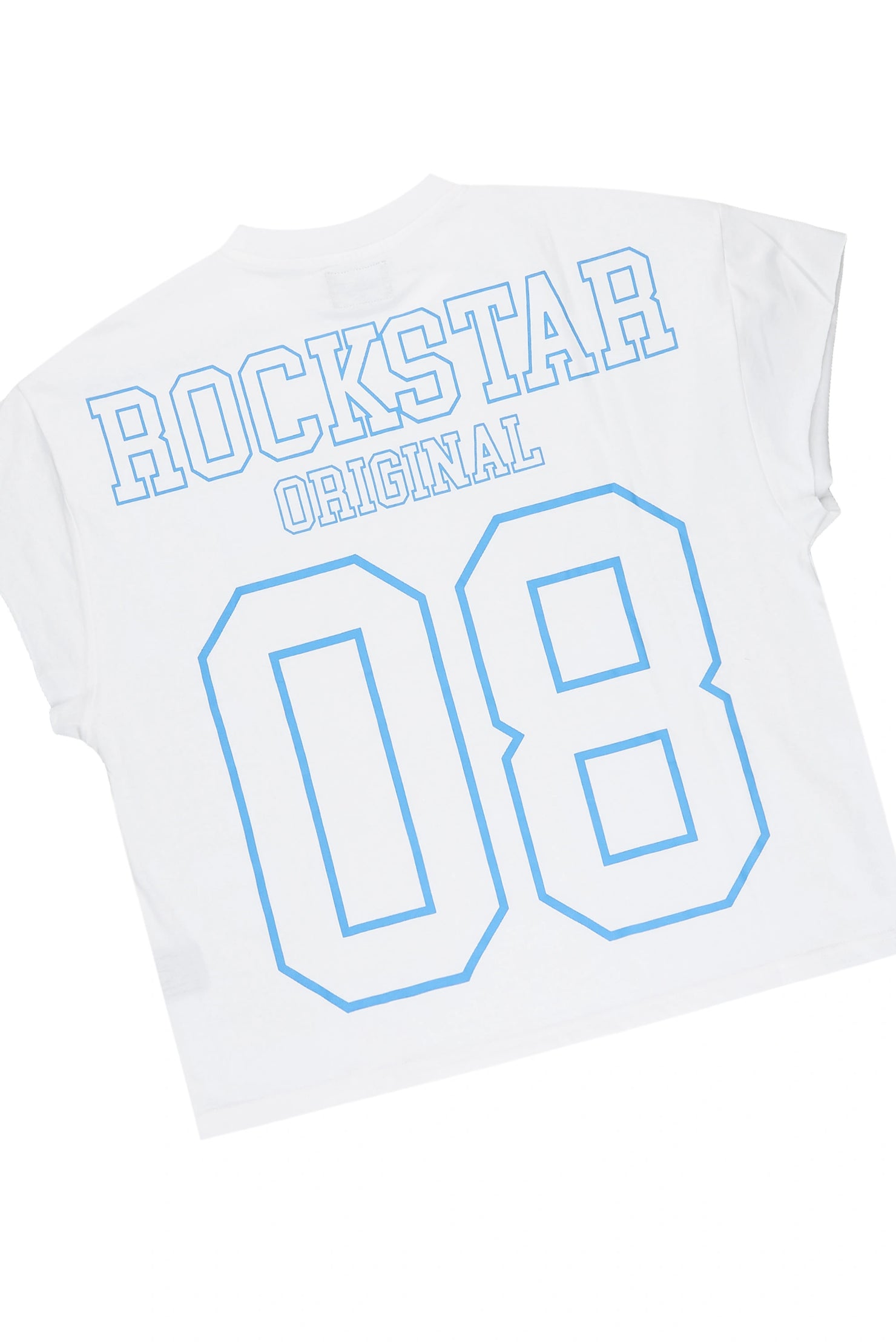 Lusent Blue Muscle Tee/Jort Set