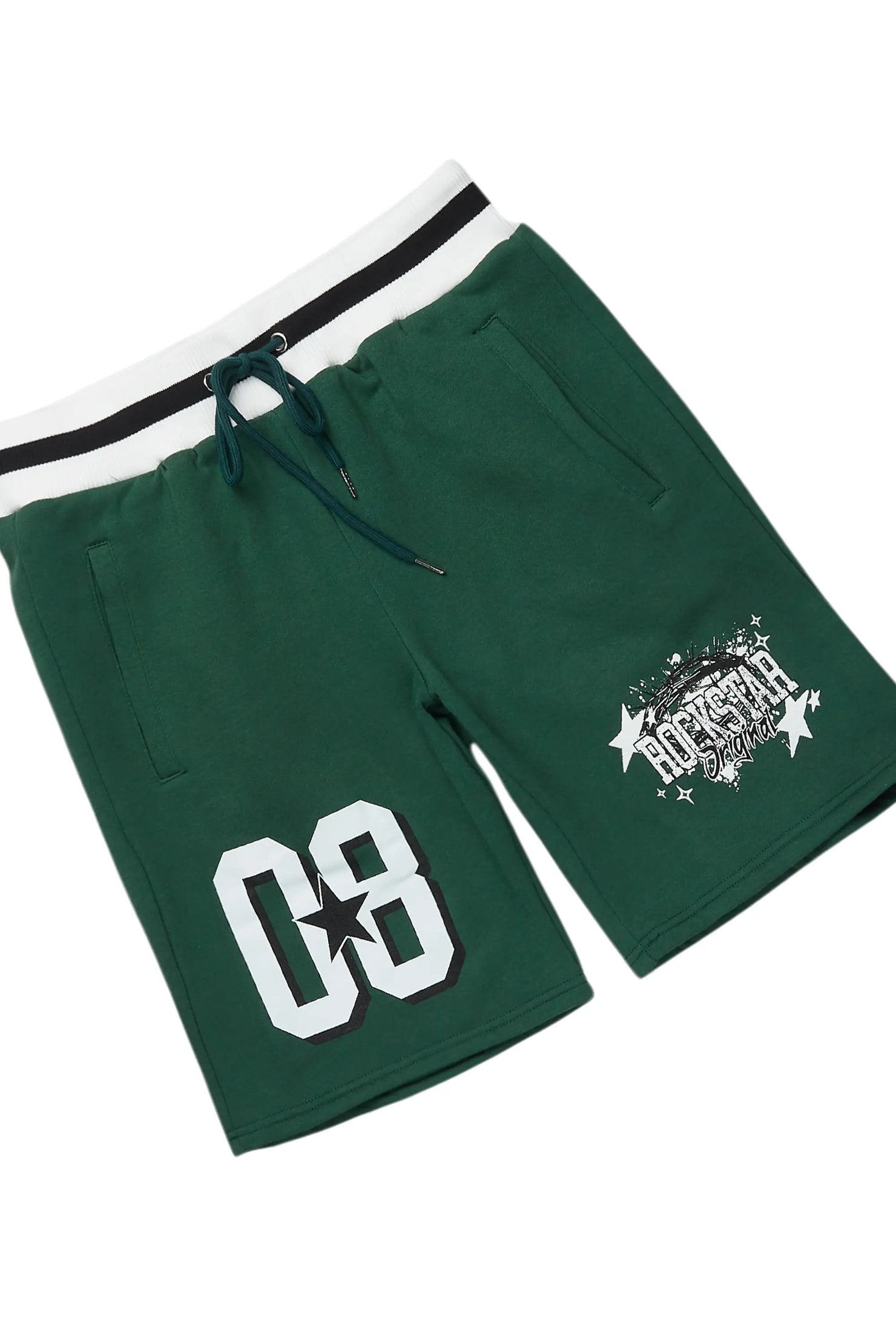 Allstar Green/White T-Shirt Short Set
