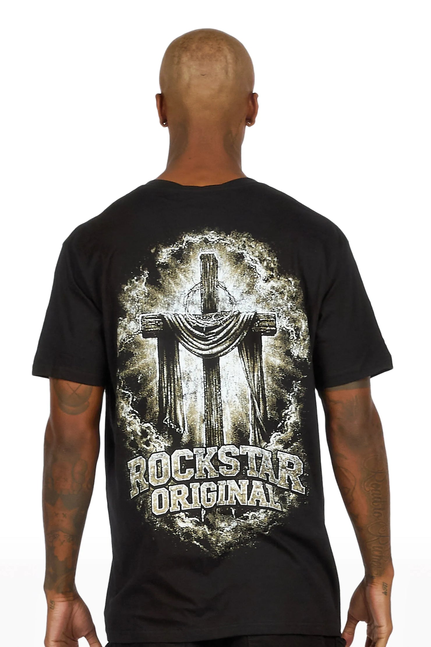 Westbrook Black Oversized Graphic T-Shirt