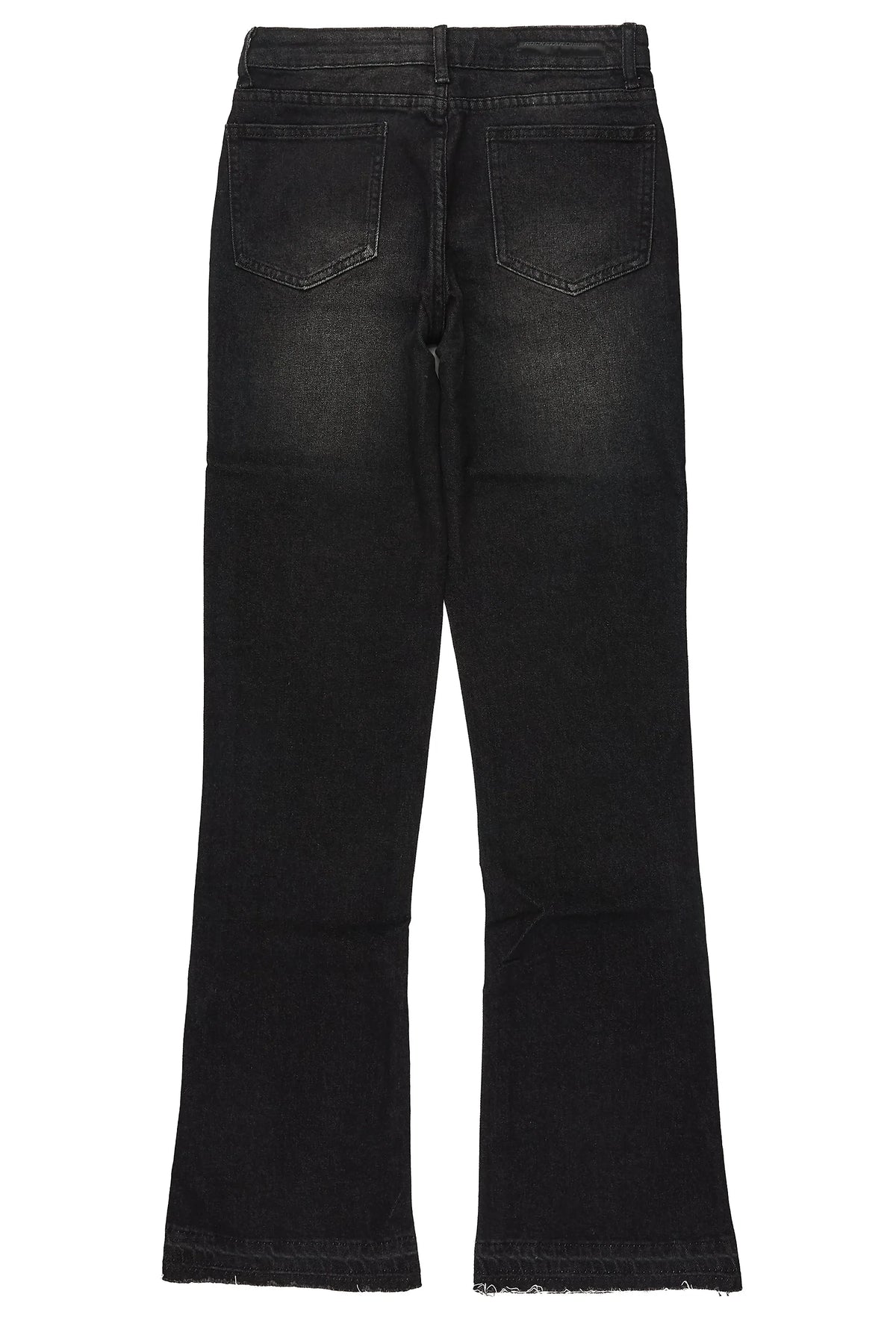 Boys Stellan Black 2.0 Stacked Flare Jean