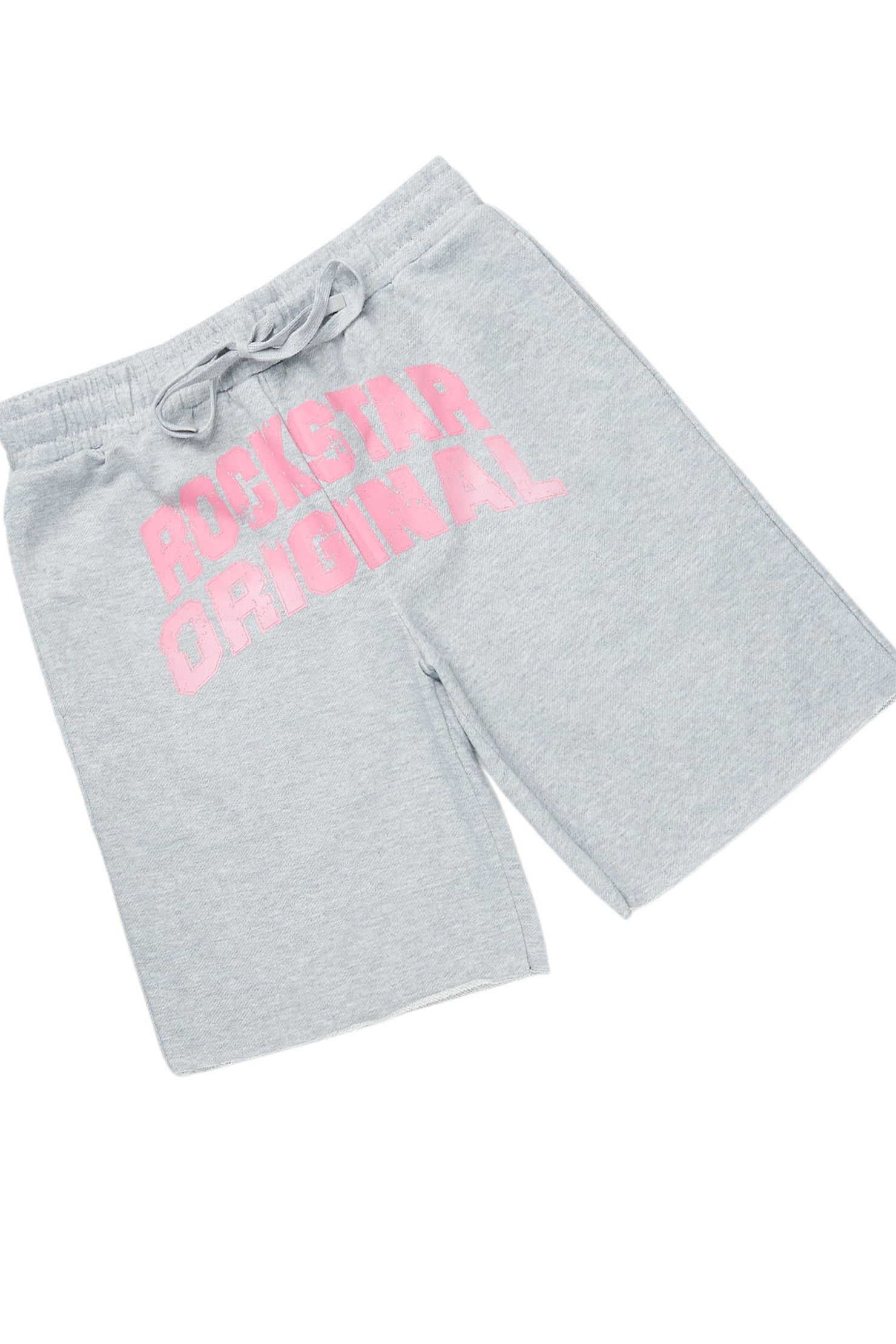 Chikata Heather Grey T-Shirt Short Set
