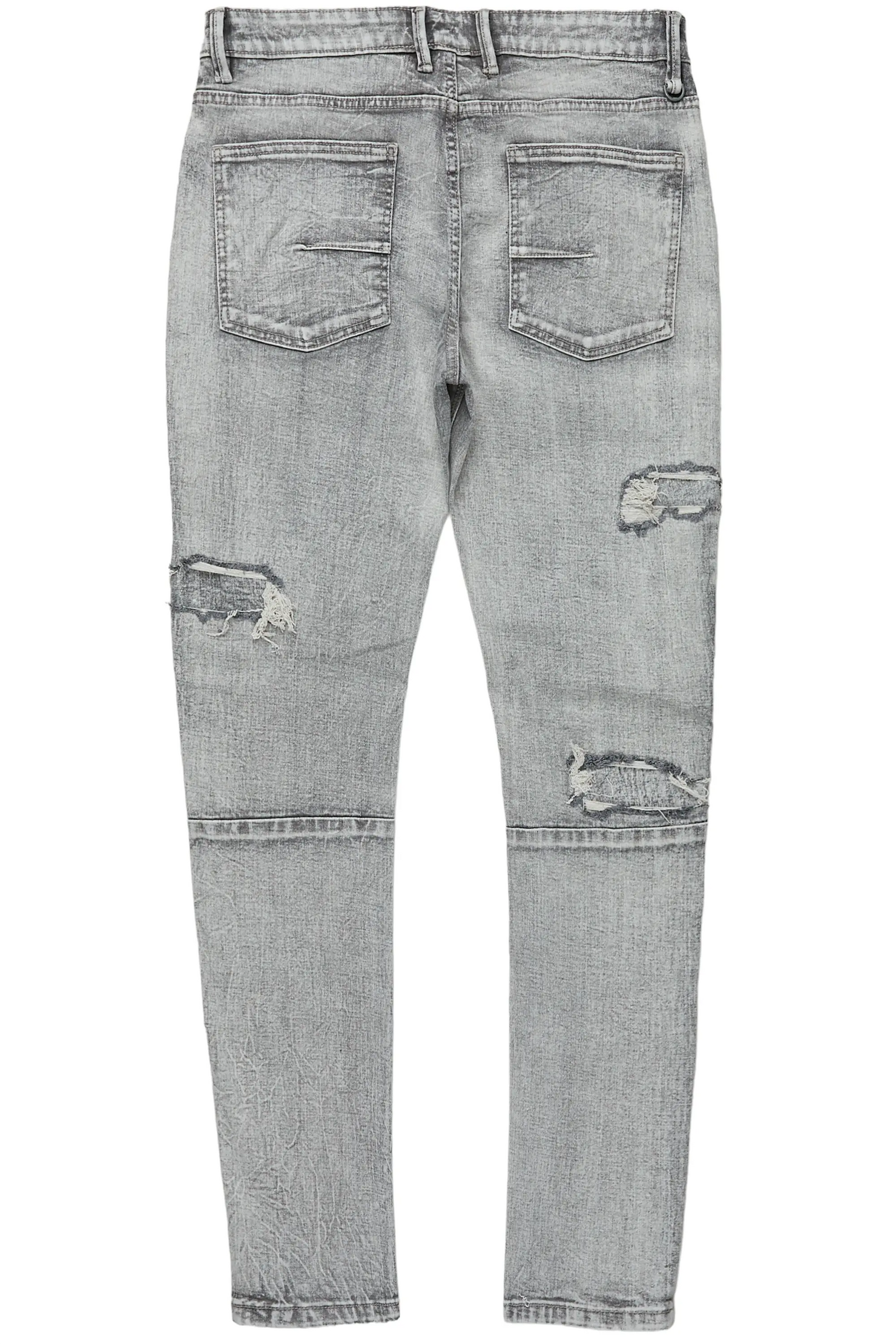 Dalit Grey Under Patch Skinny Fit Jean