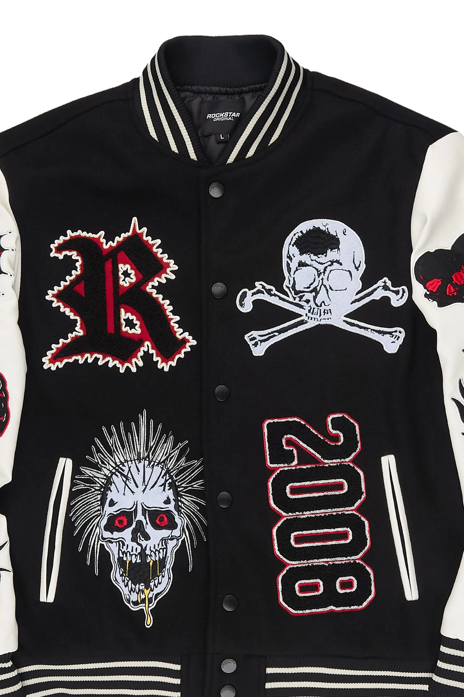 Brennin Black Varsity Jacket