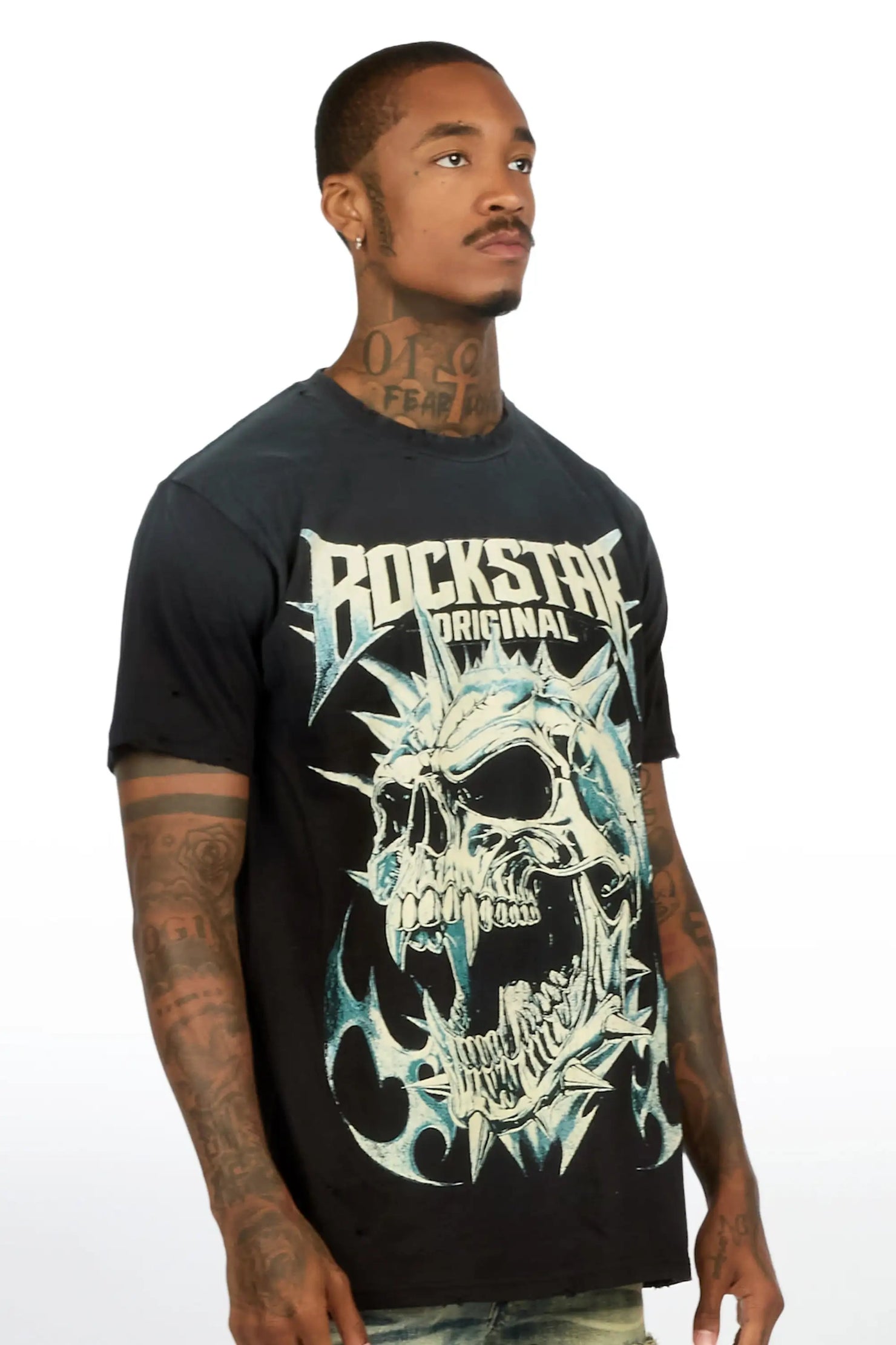 Boos Black Graphic T-Shirt