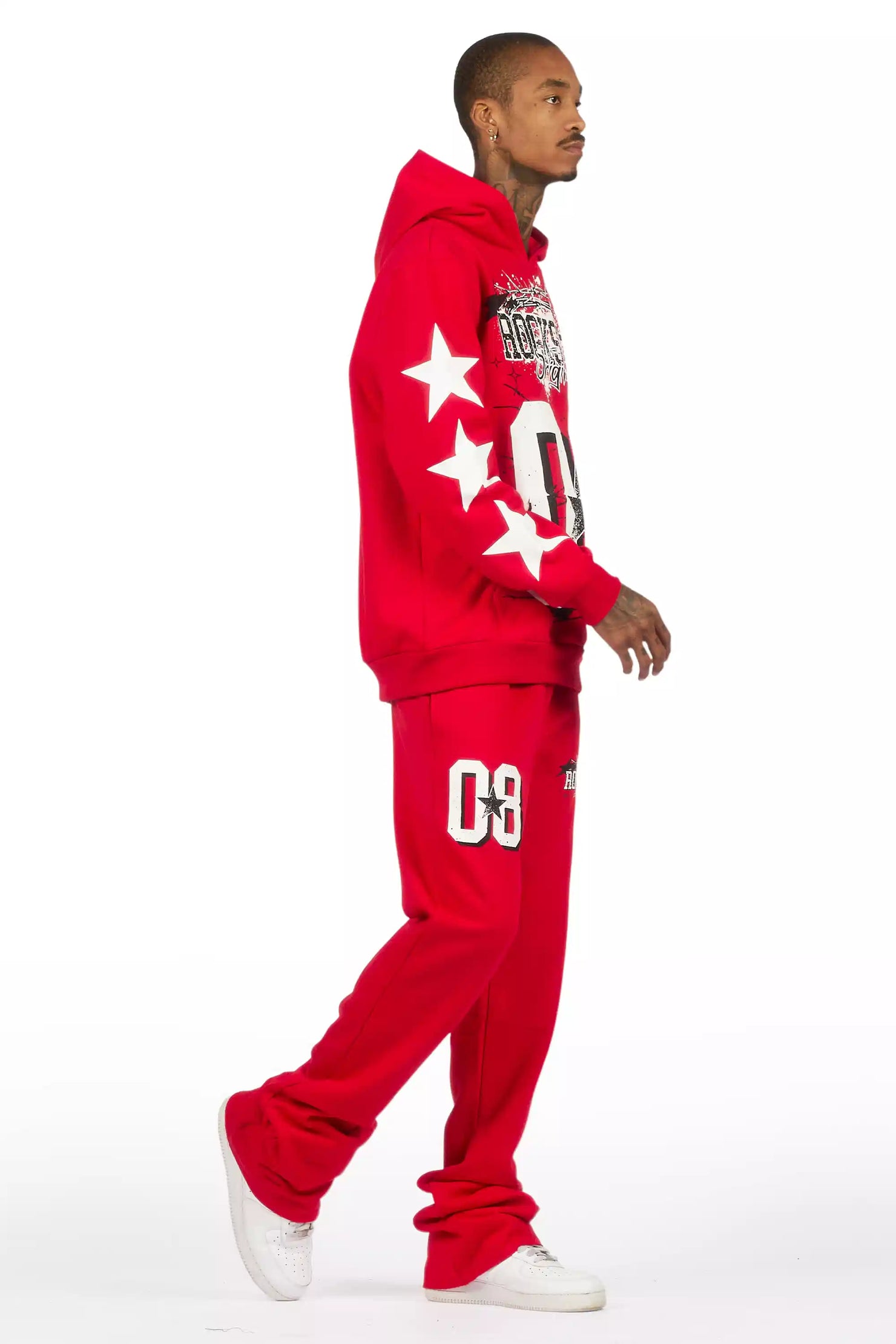 Allstar Red Stacked Track Set