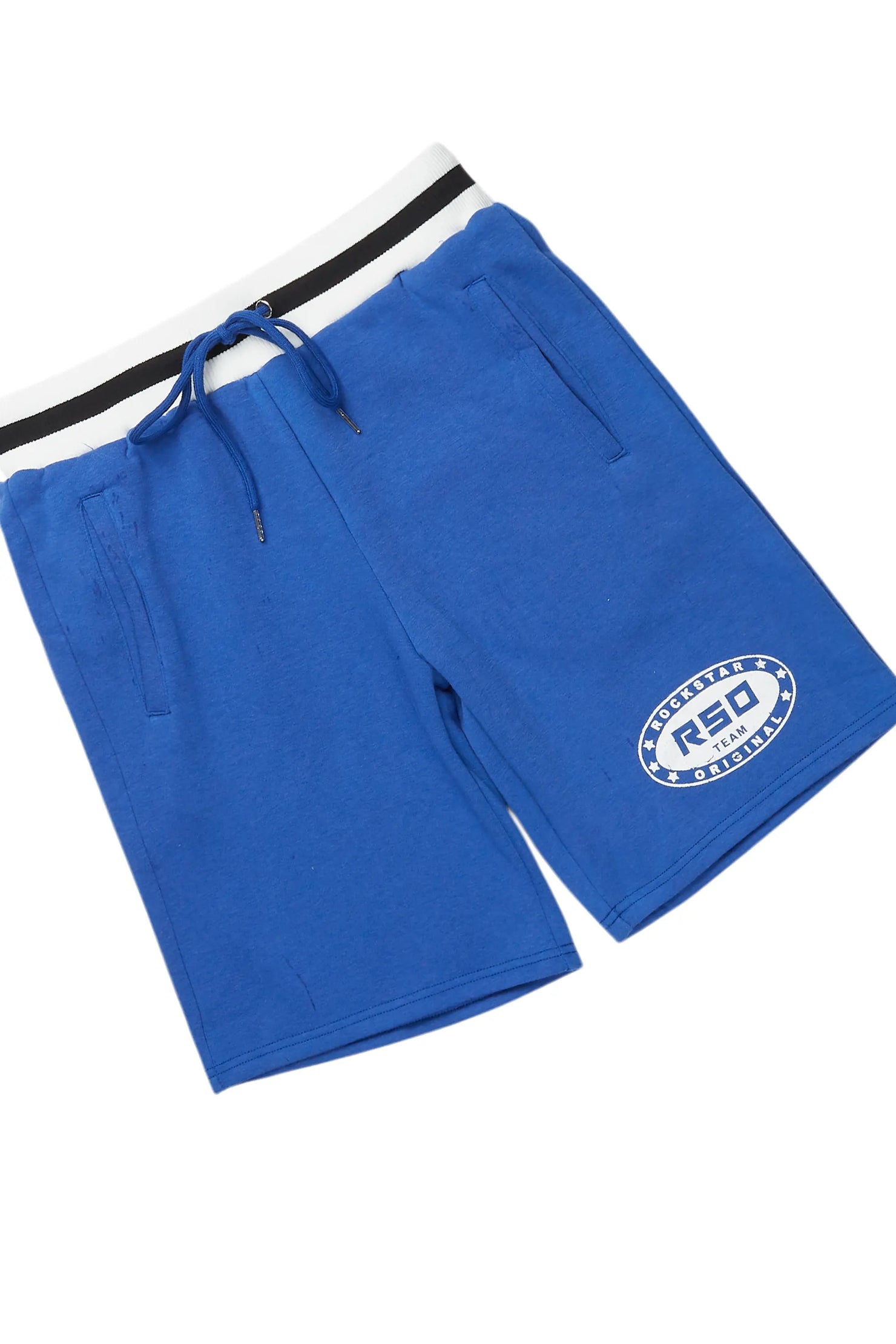 Amos Royal Blue T-Shirt Short Set