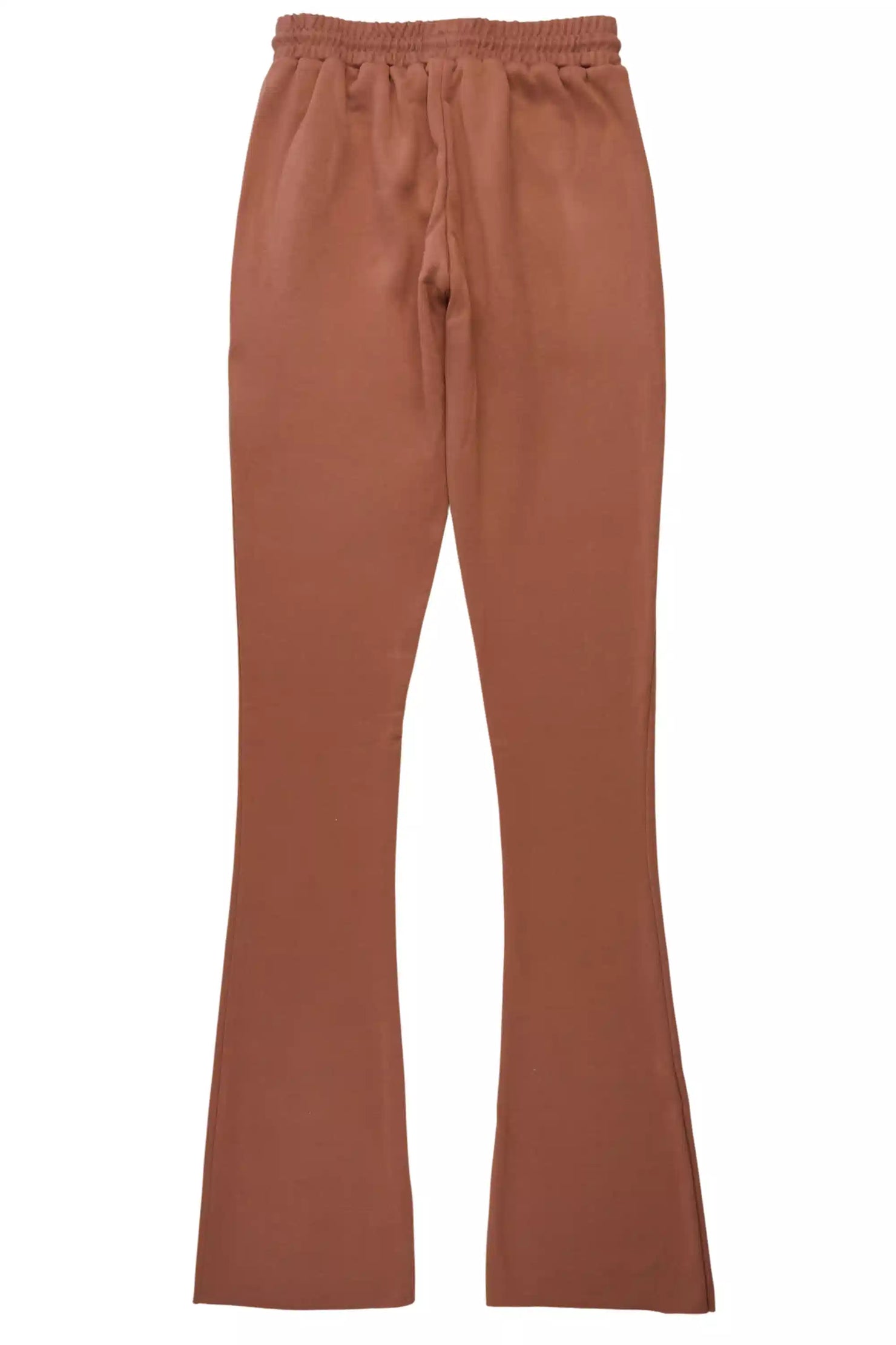 Juliana Mocha Super Stacked Track Pant
