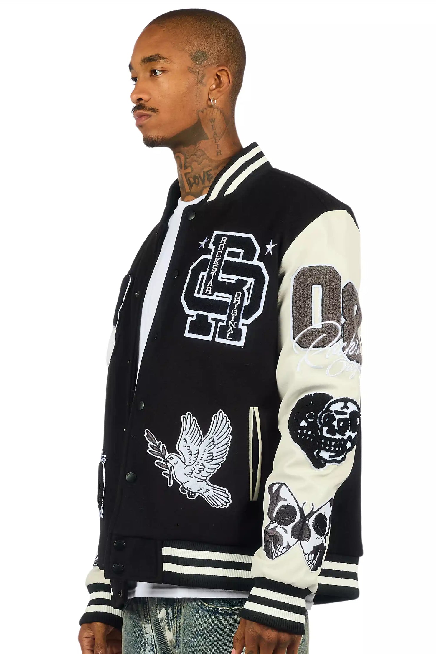 Igor Black Varsity Jacket