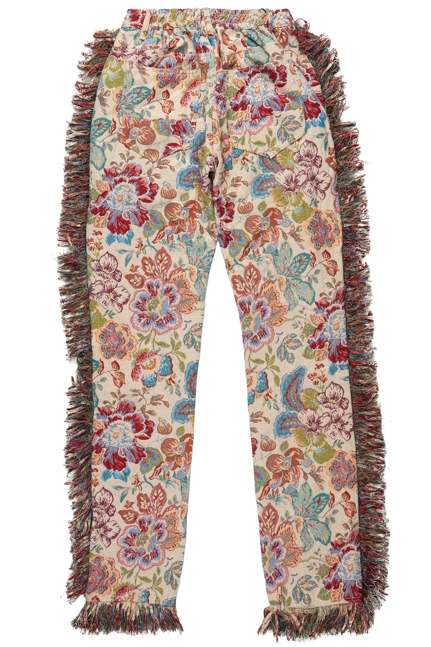 Carus Red/Beige Tapestry Pants