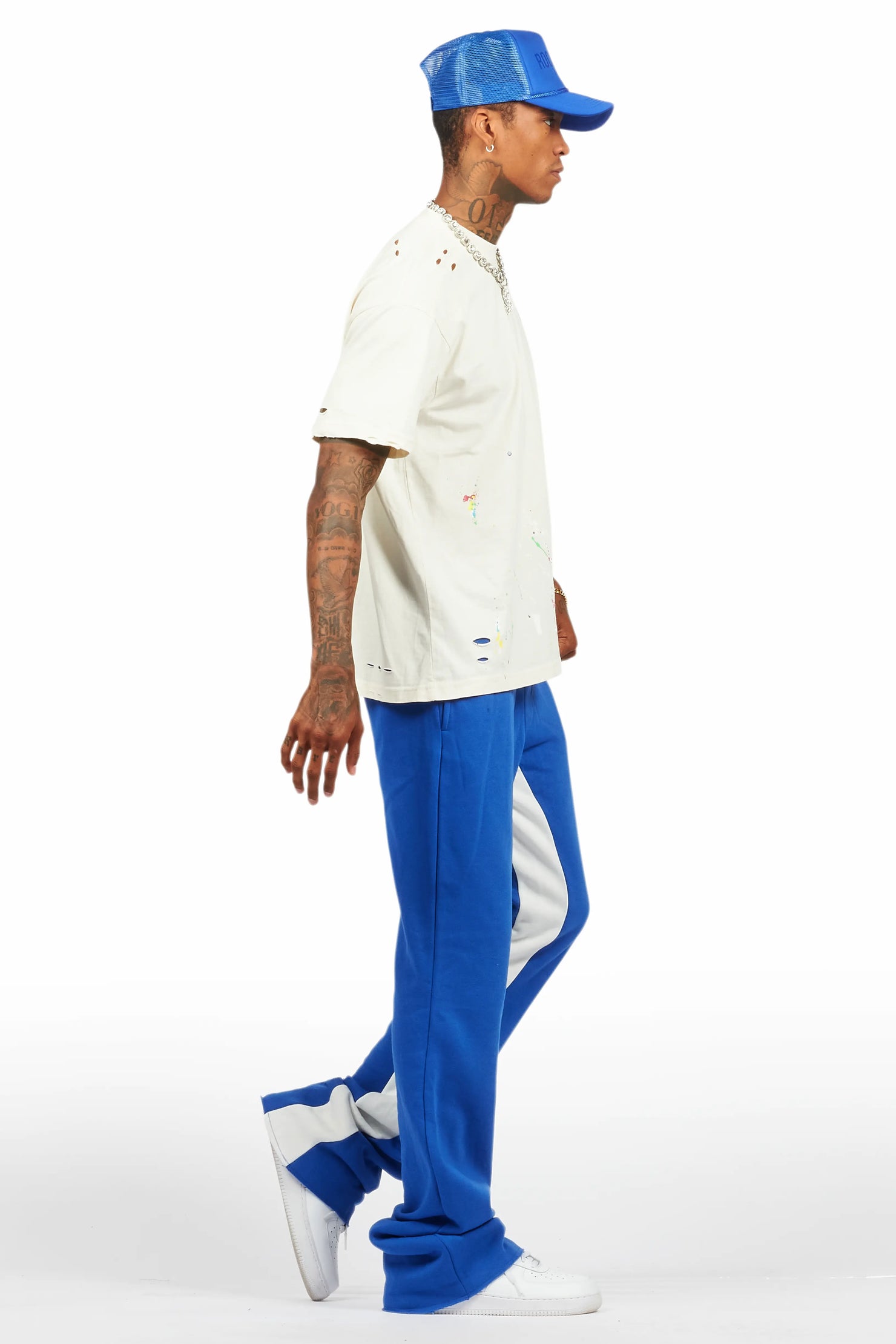 Briggs Royal Blue Baggy Pant