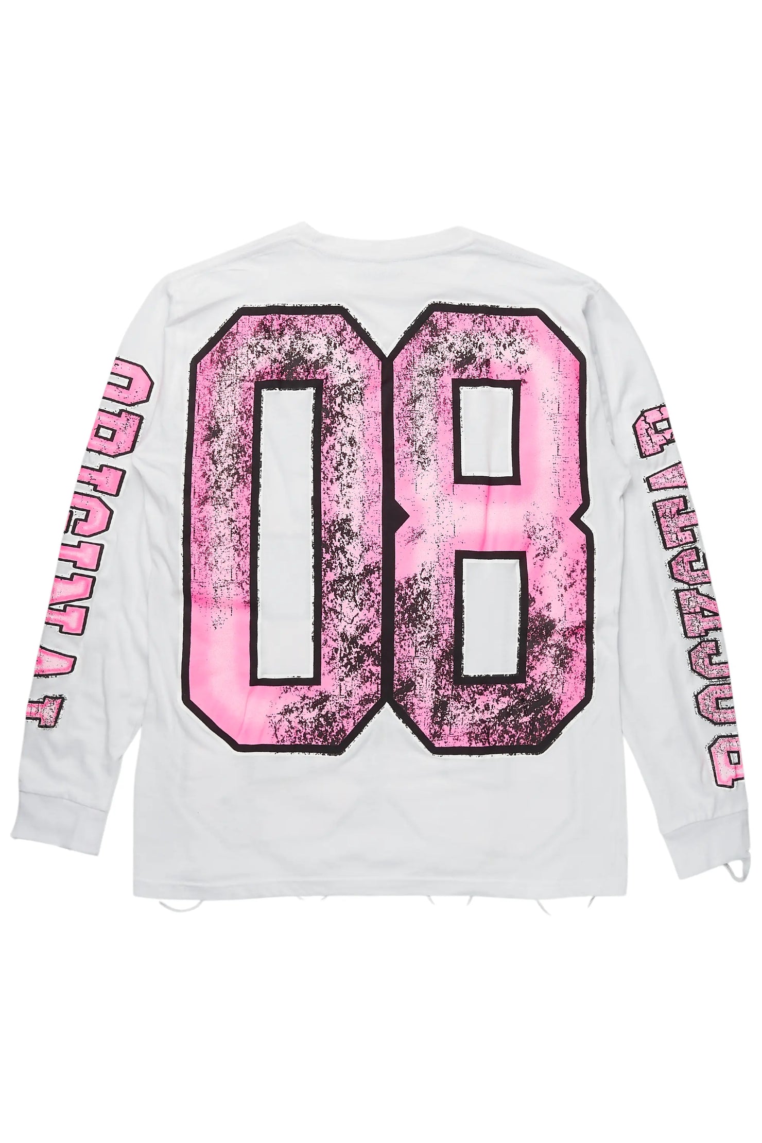 Tariqa White Long Sleeve T-Shirt