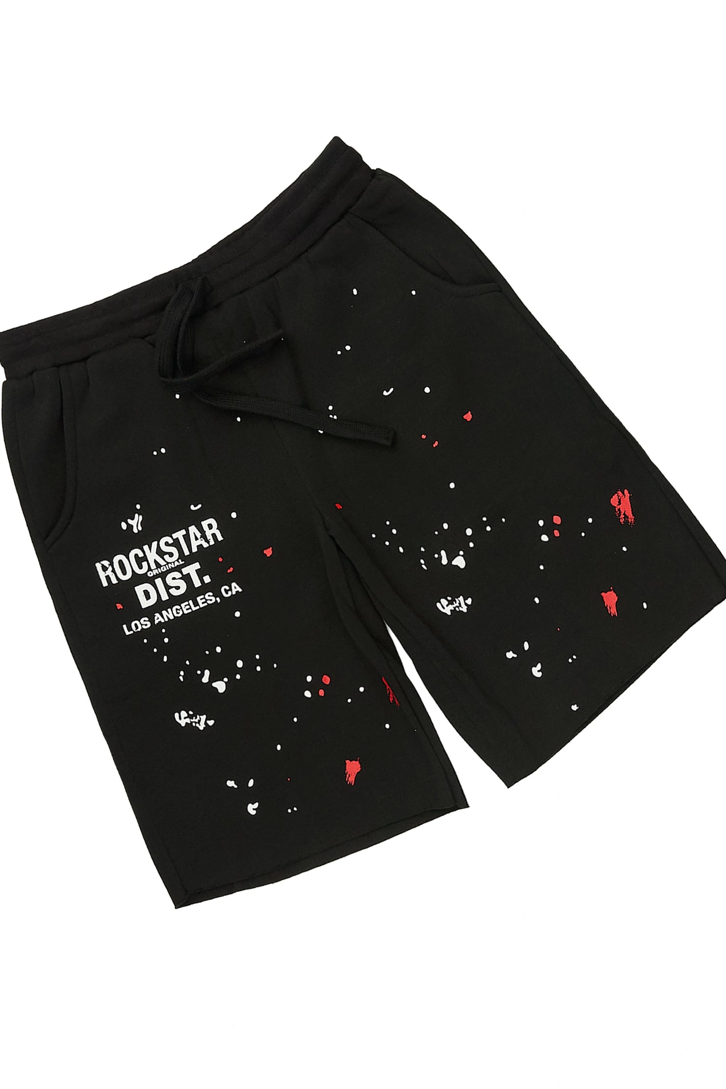 Boys Scottie White/Black Short Set