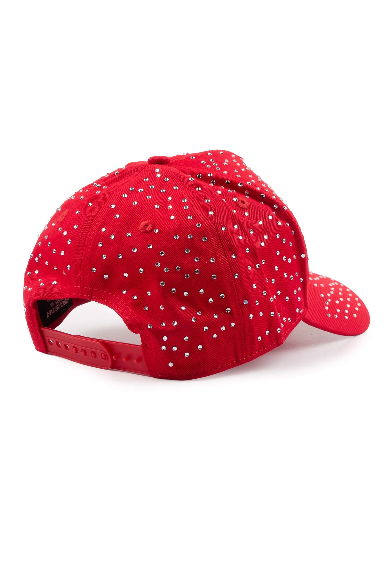 Jonathan Red Rhinestone Trucker Hat