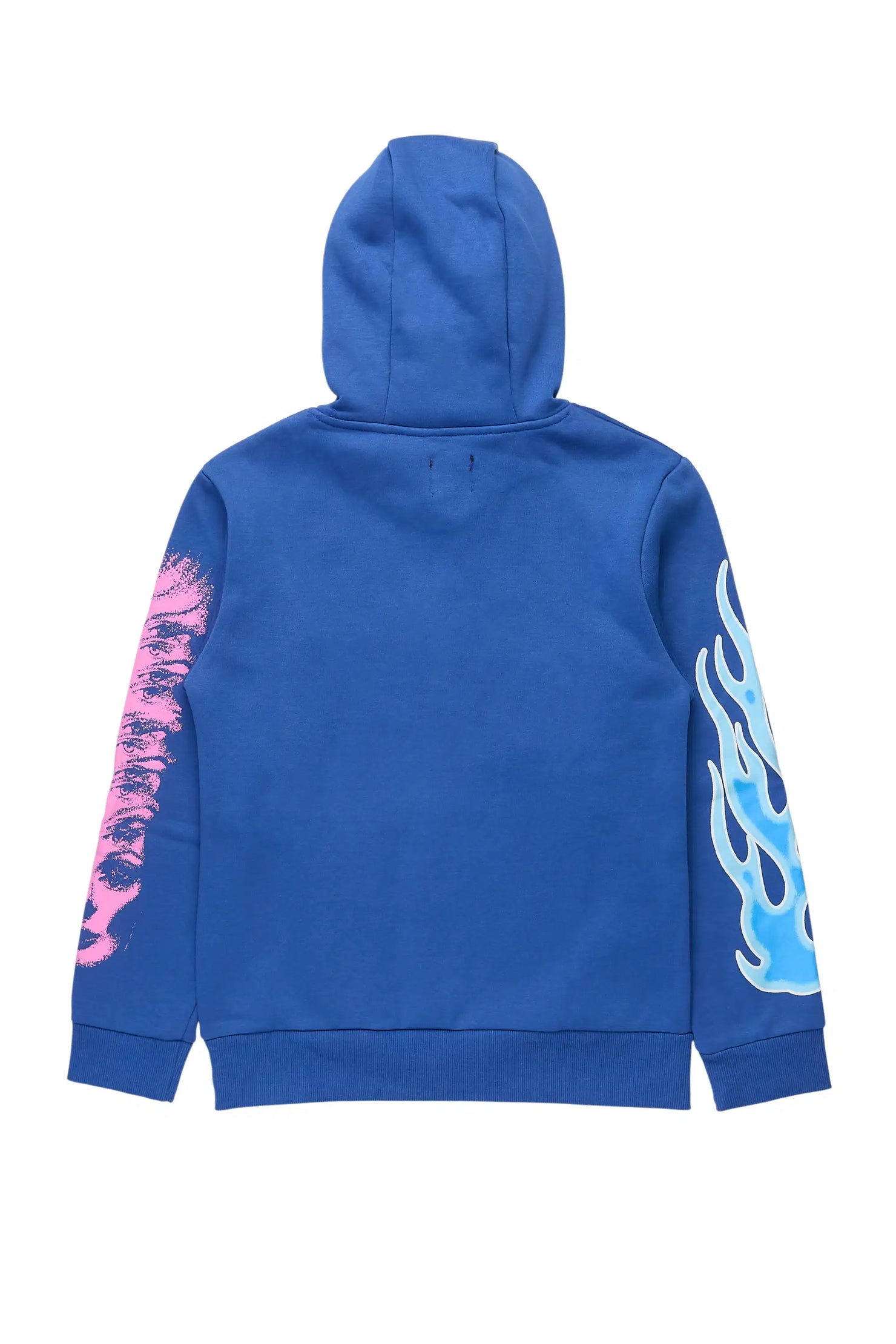 Girls Bena Royal Blue Graphic Hoodie