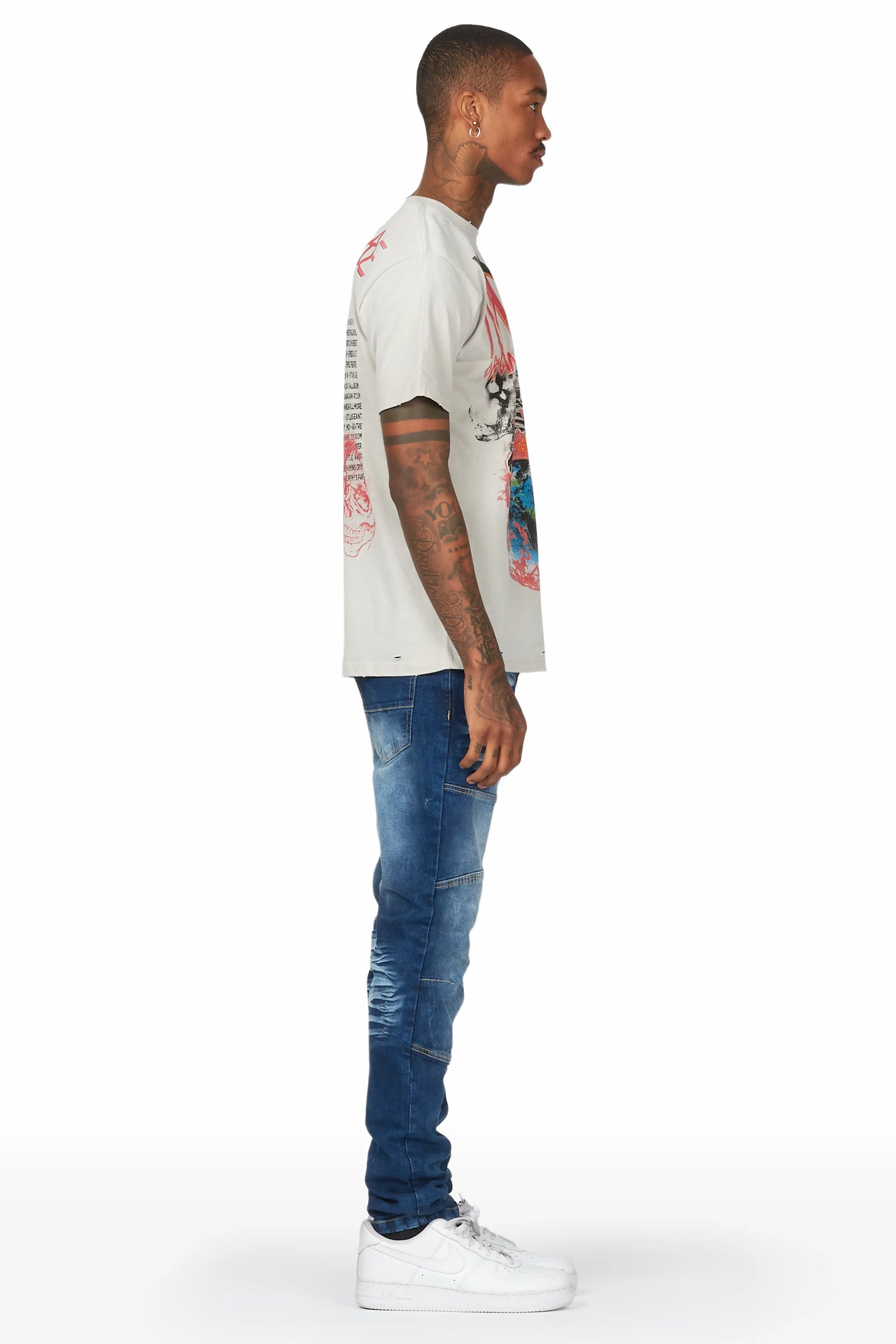 Milo Medium Blue Stretch Jean