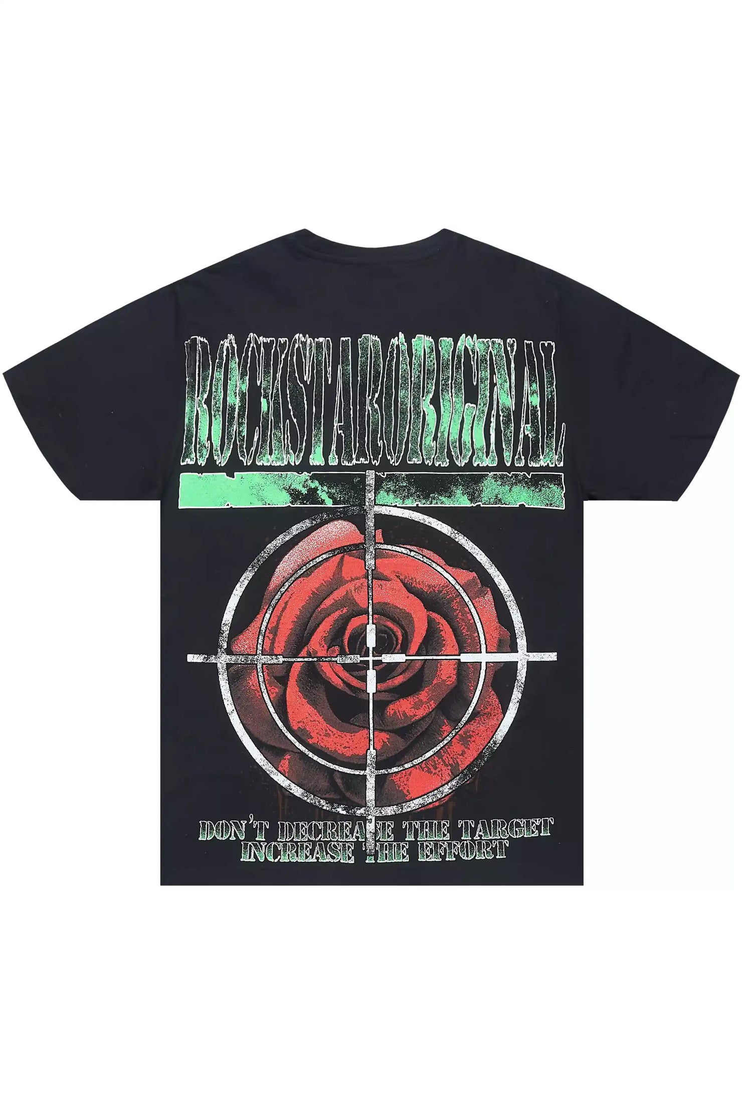 Loletha Black Graphic Short Sleeve Tee